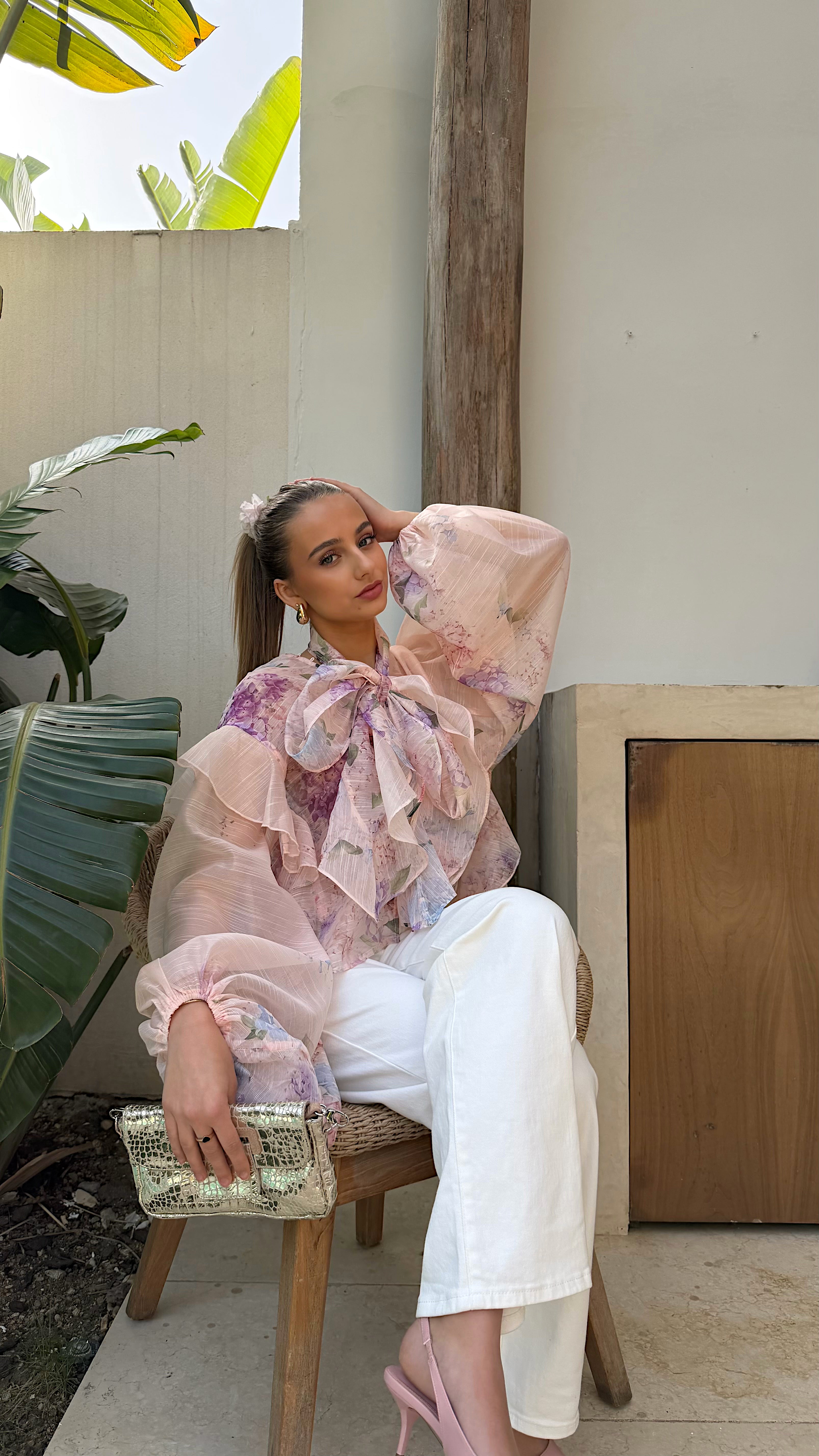 BLOUSE FANNY - LILAS