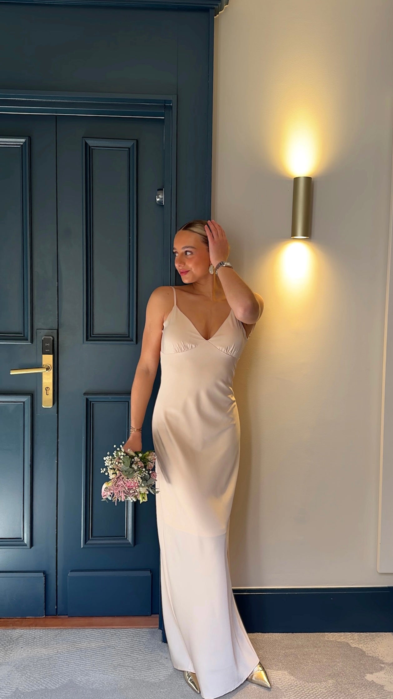 ROBE ALESSIA - BEIGE