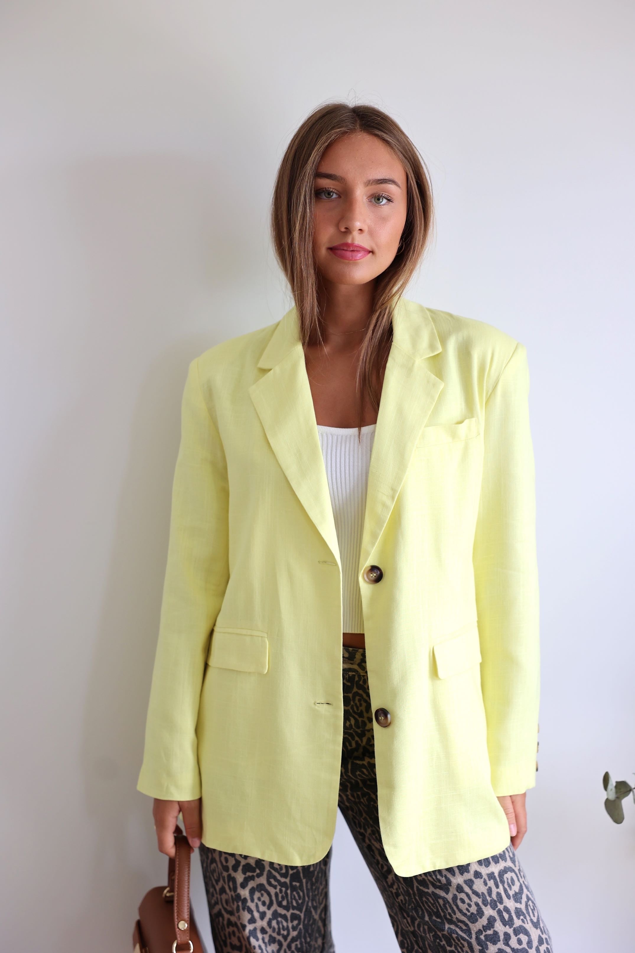 BLAZER JADE - JAUNE