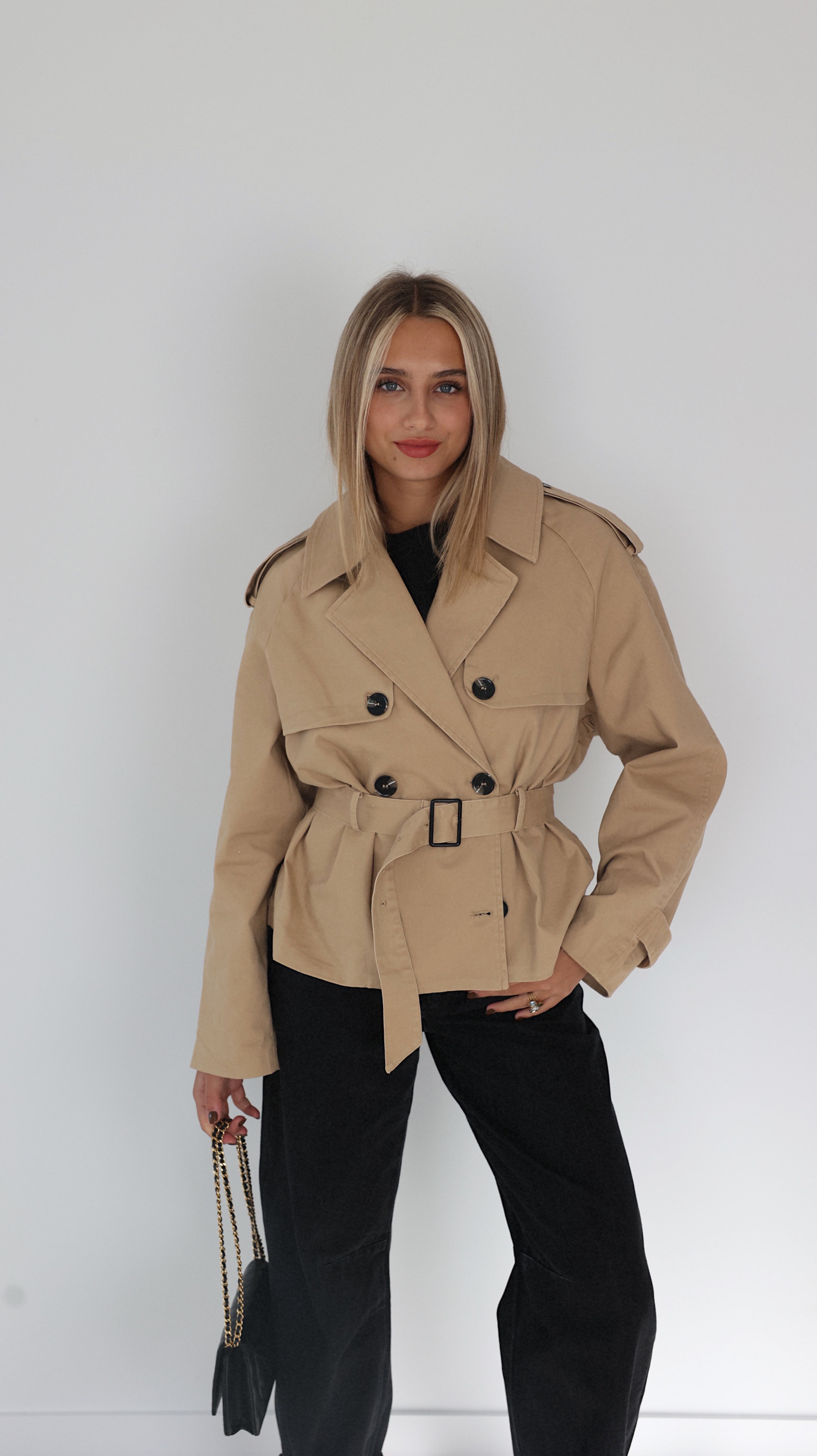 VALENTINA TRENCH - CAMEL