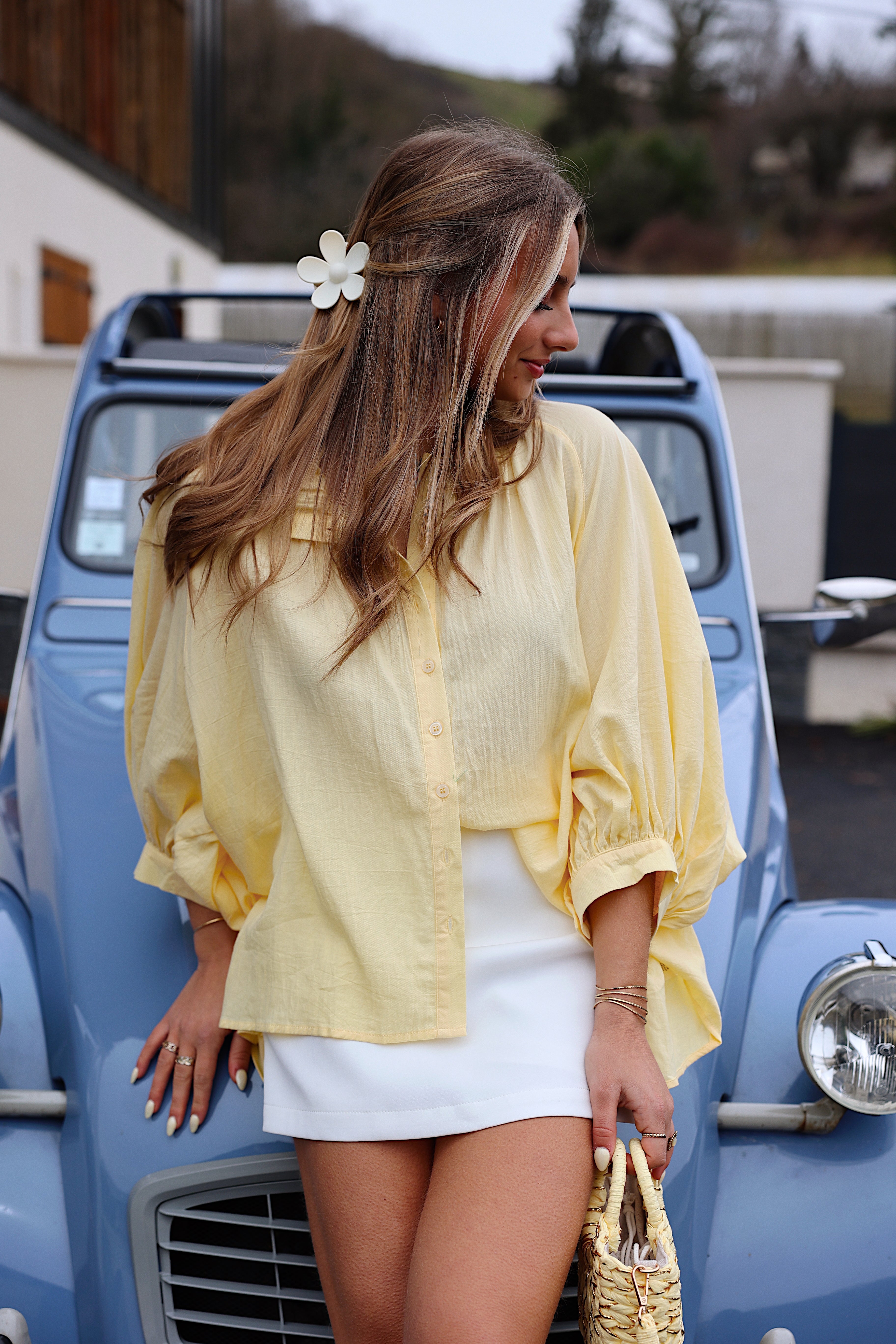 BLOUSE AZÉLIE - JAUNE