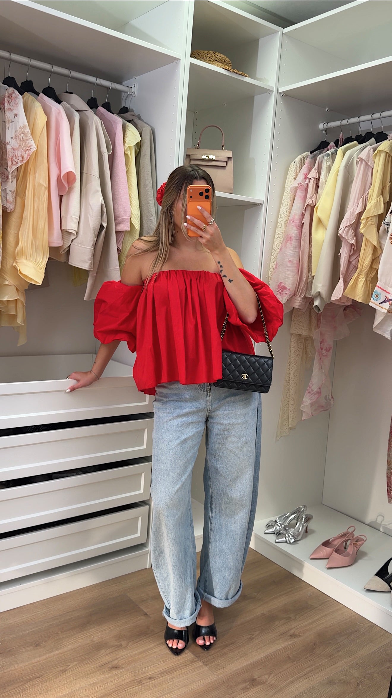 BLUSA DOMI - ROJO