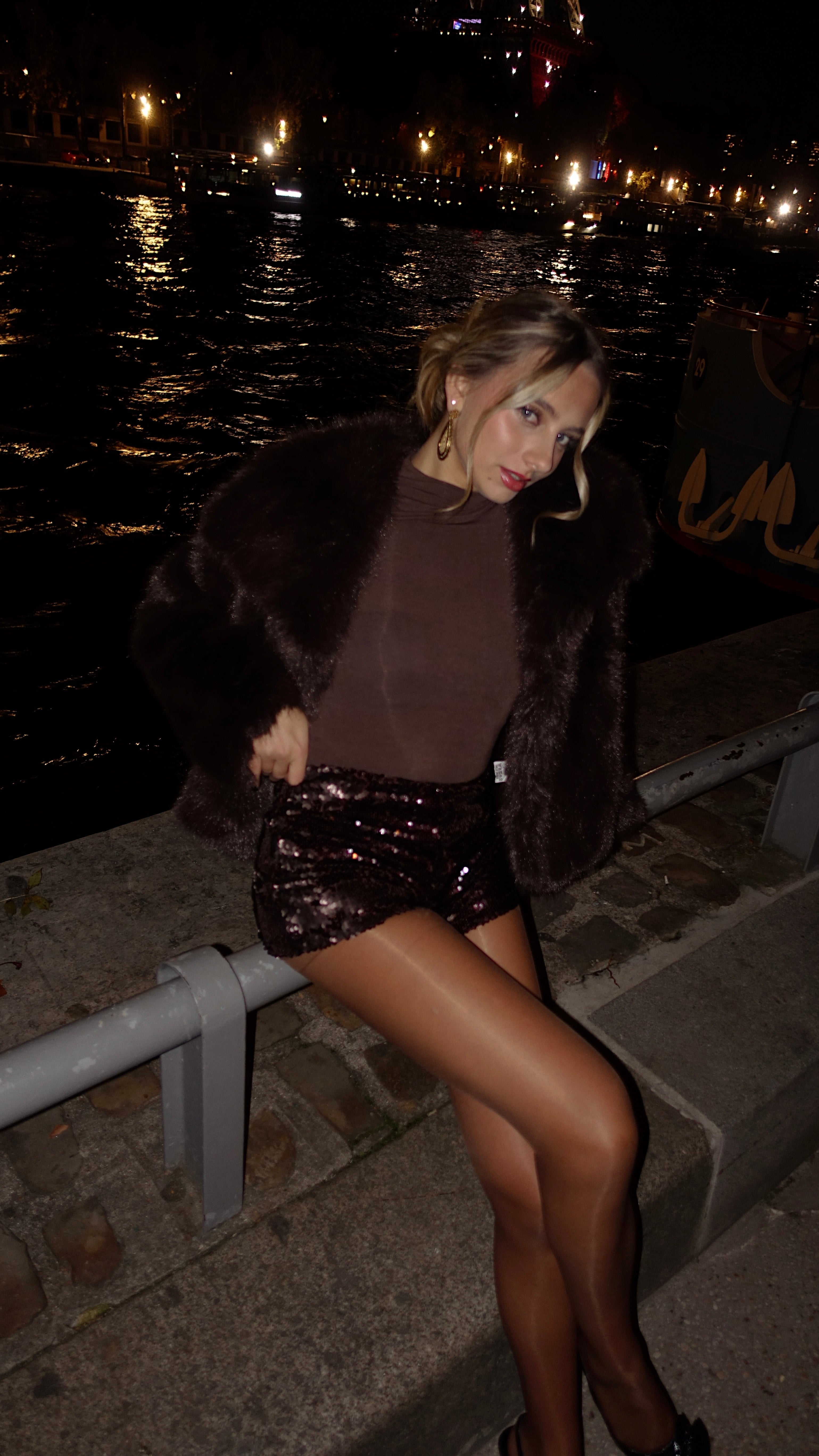 LOLIE SHORTS - CHOCOLATE