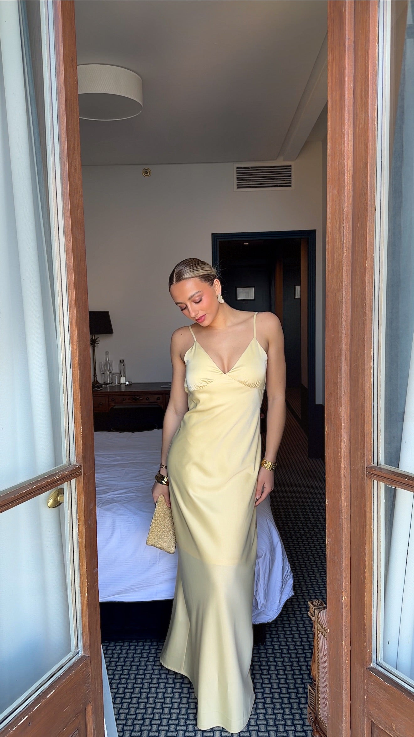 ROBE ALESSIA - JAUNE