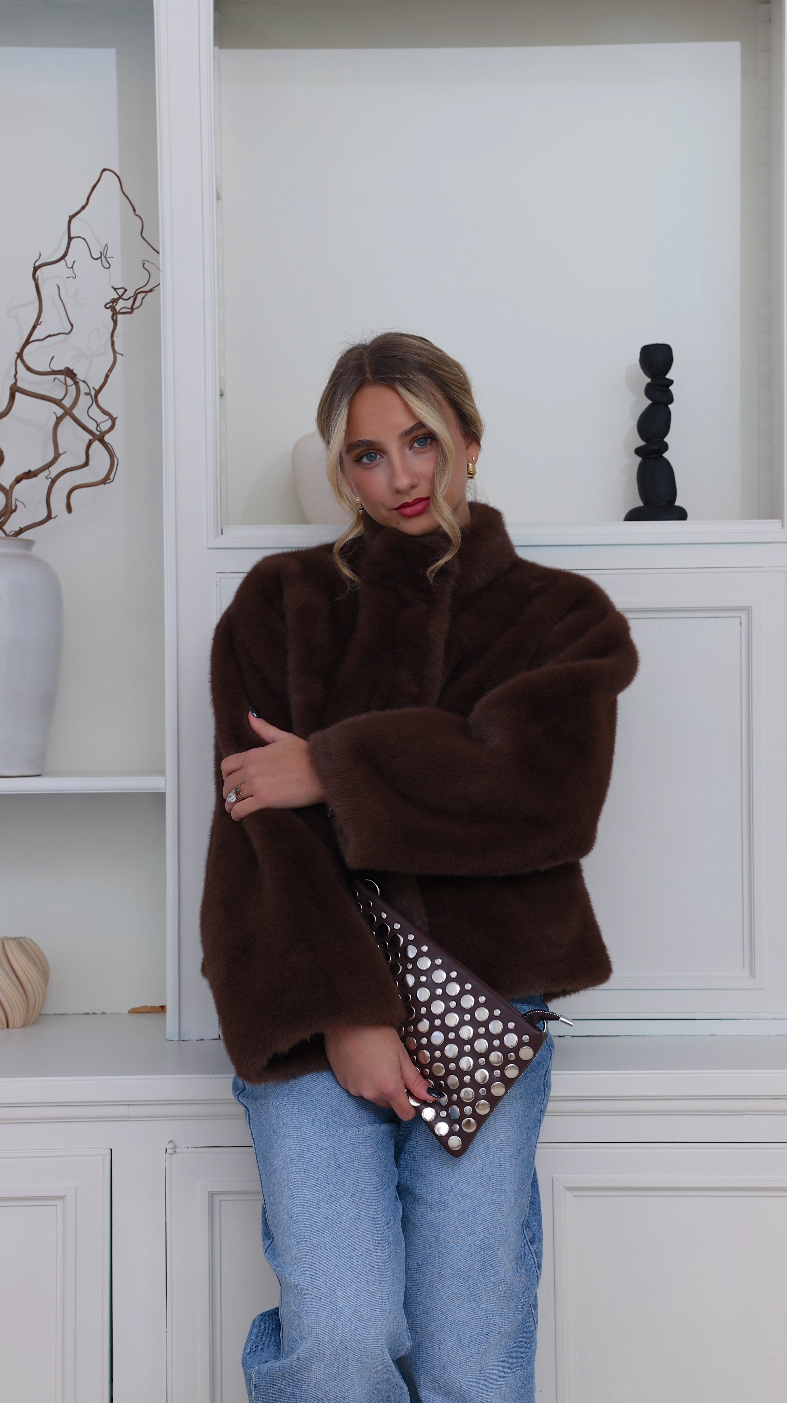 CHAQUETA PHILA - CHOCOLATE