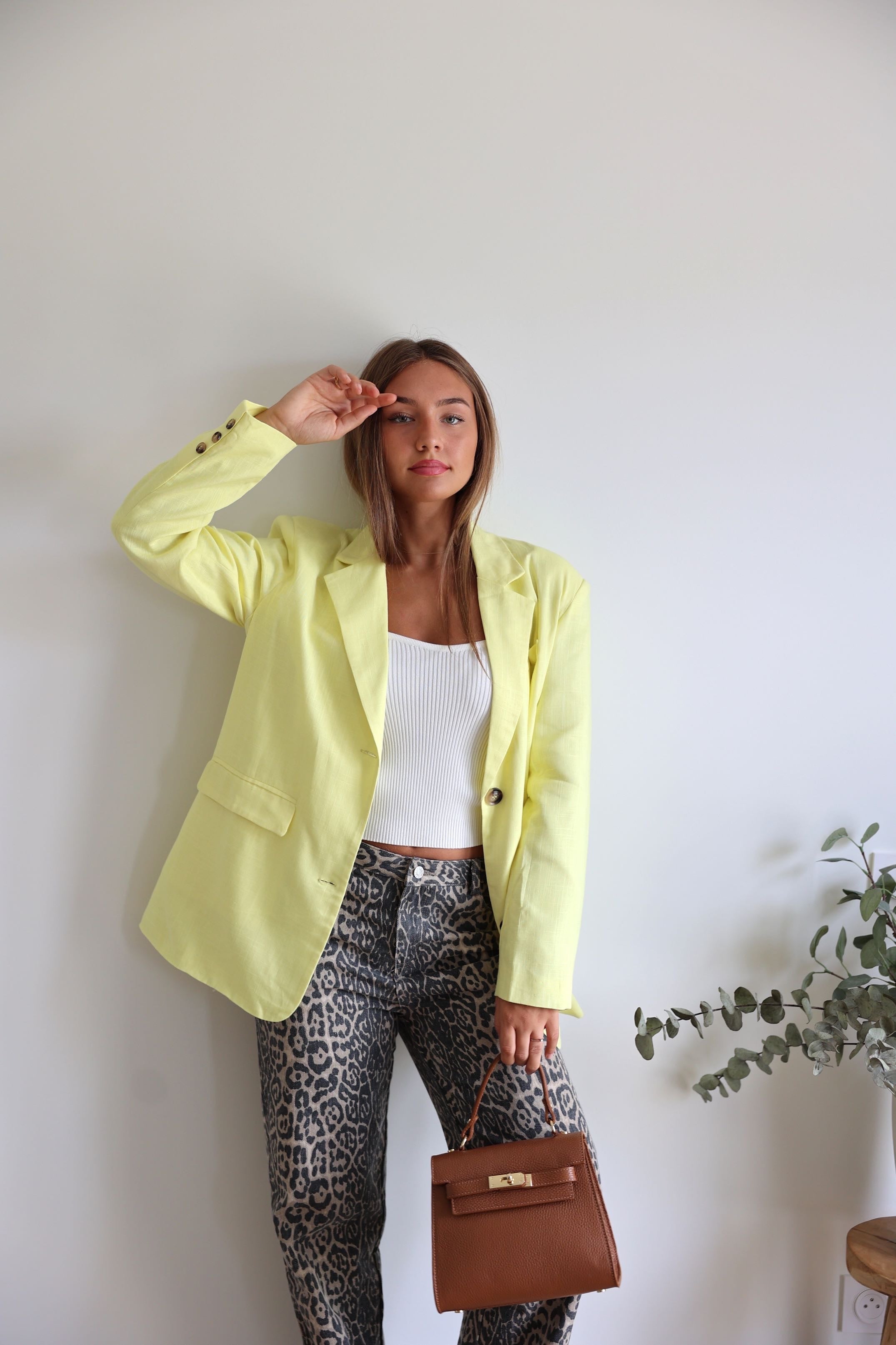 BLAZER JADE - JAUNE