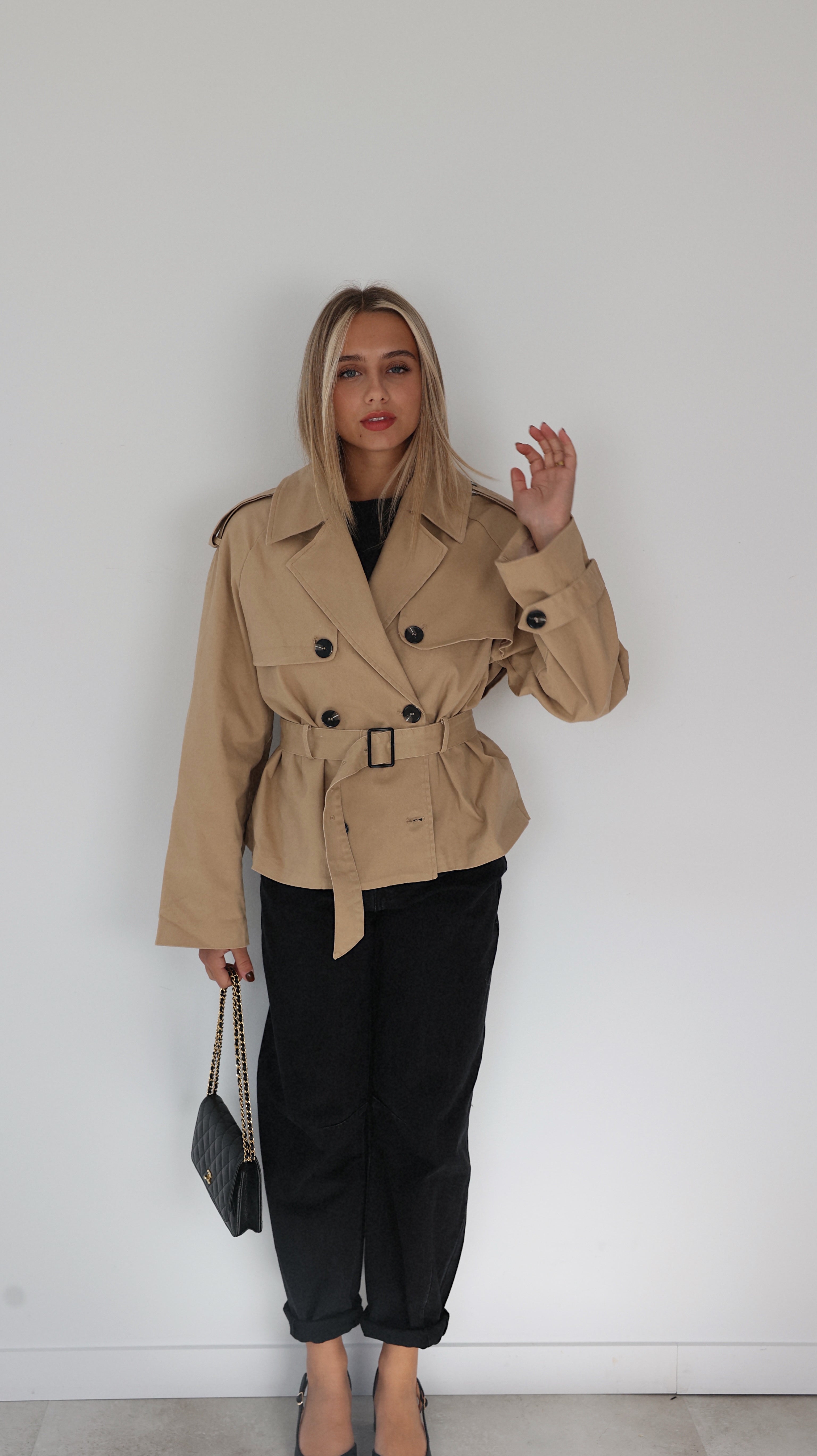 VALENTINA TRENCH - CAMEL