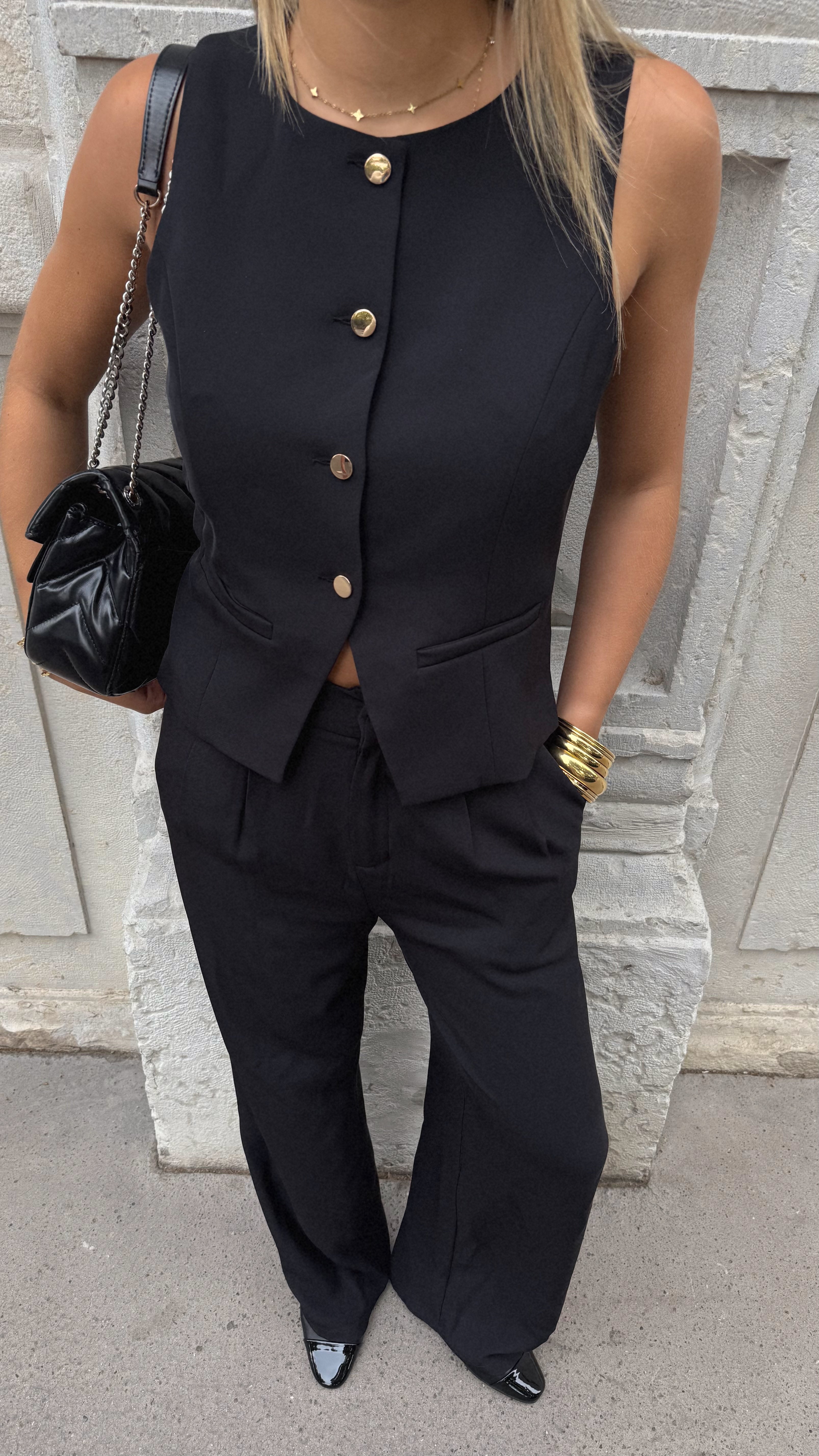 CONJUNTO ELINA - NEGRO