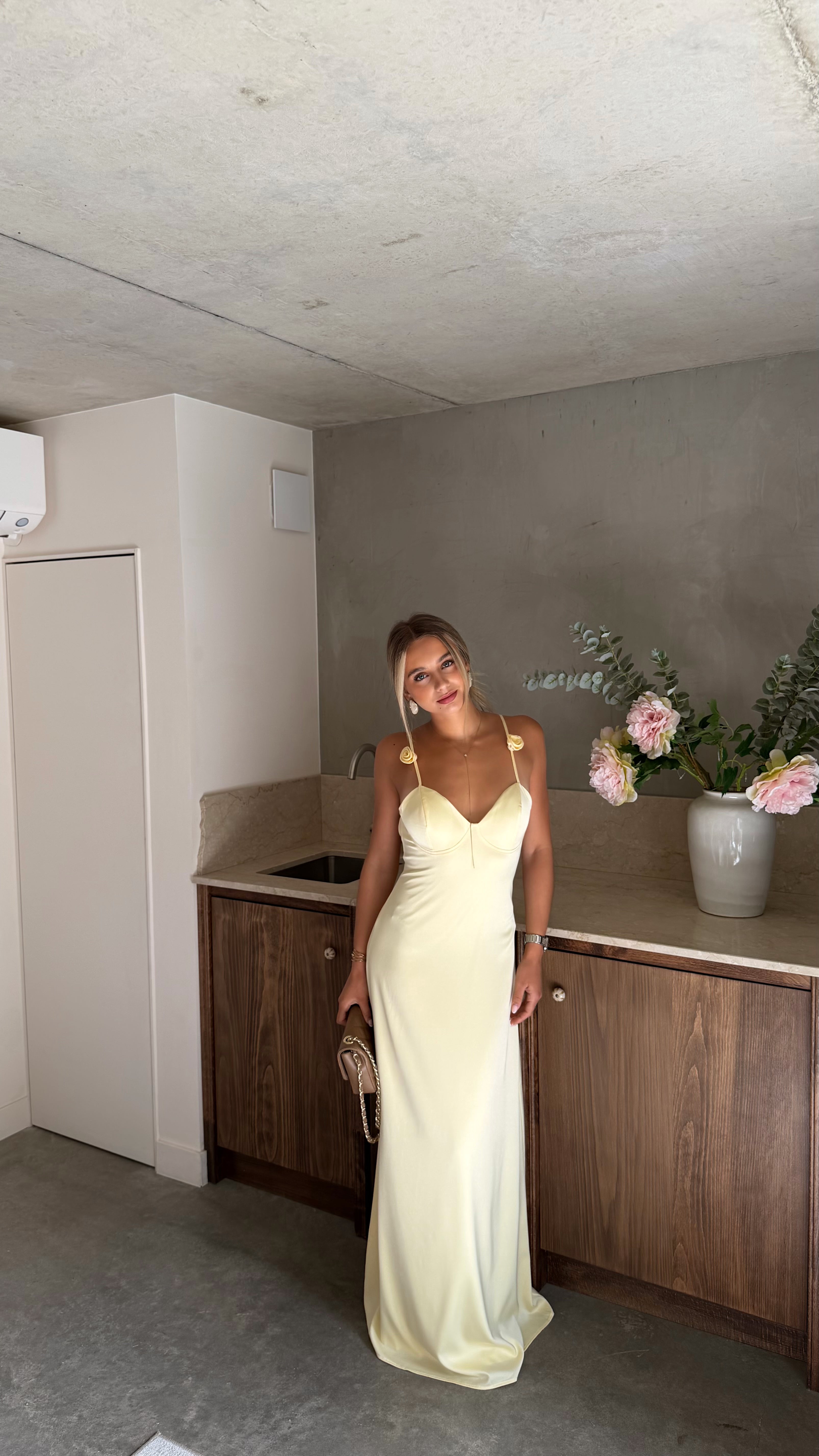 VALENTINA DRESS - YELLOW