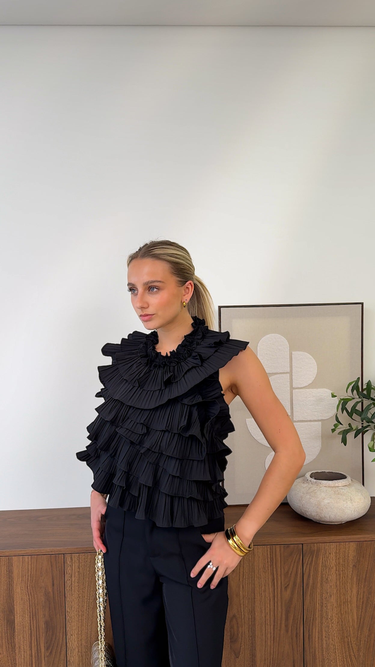 TOP BEA - BLACK