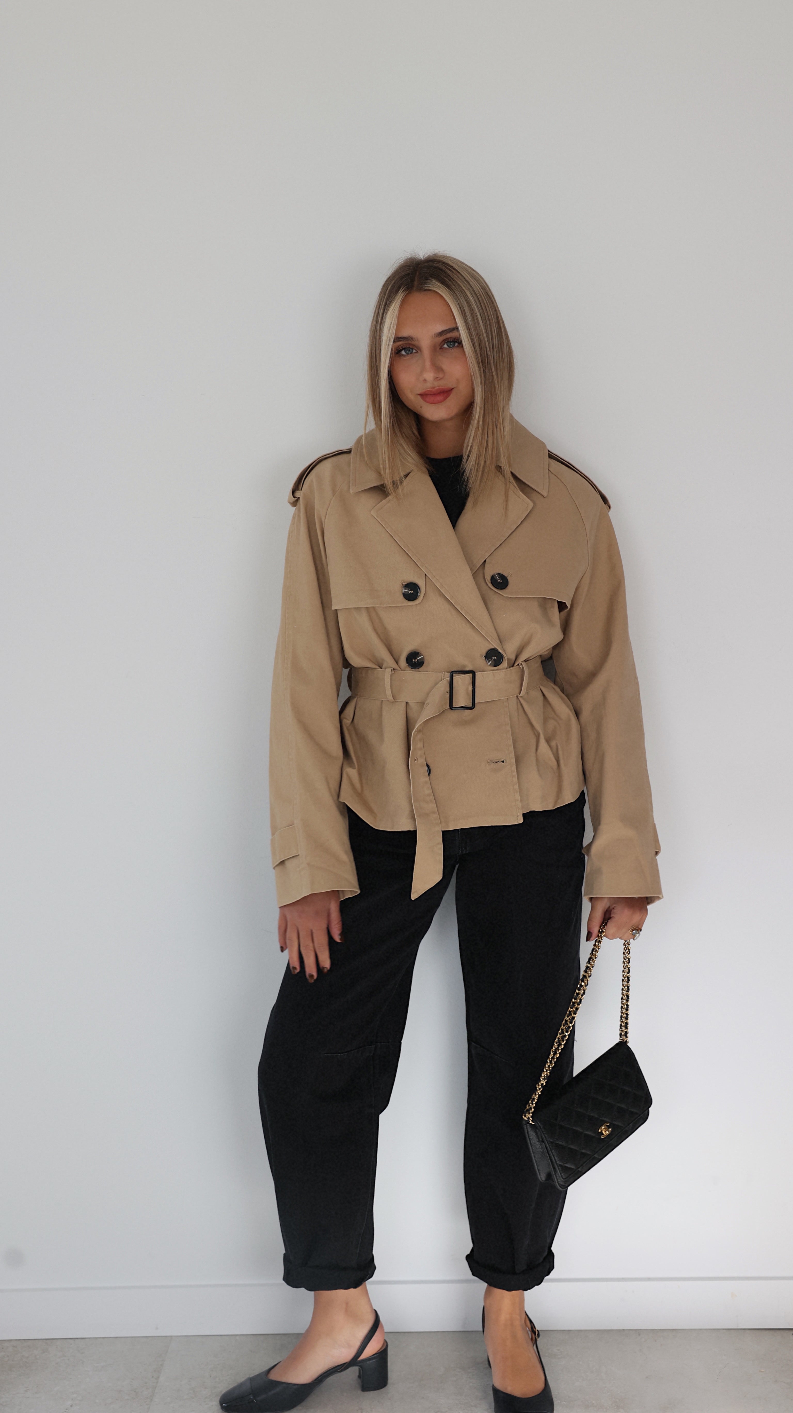 VALENTINA TRENCH - CAMEL
