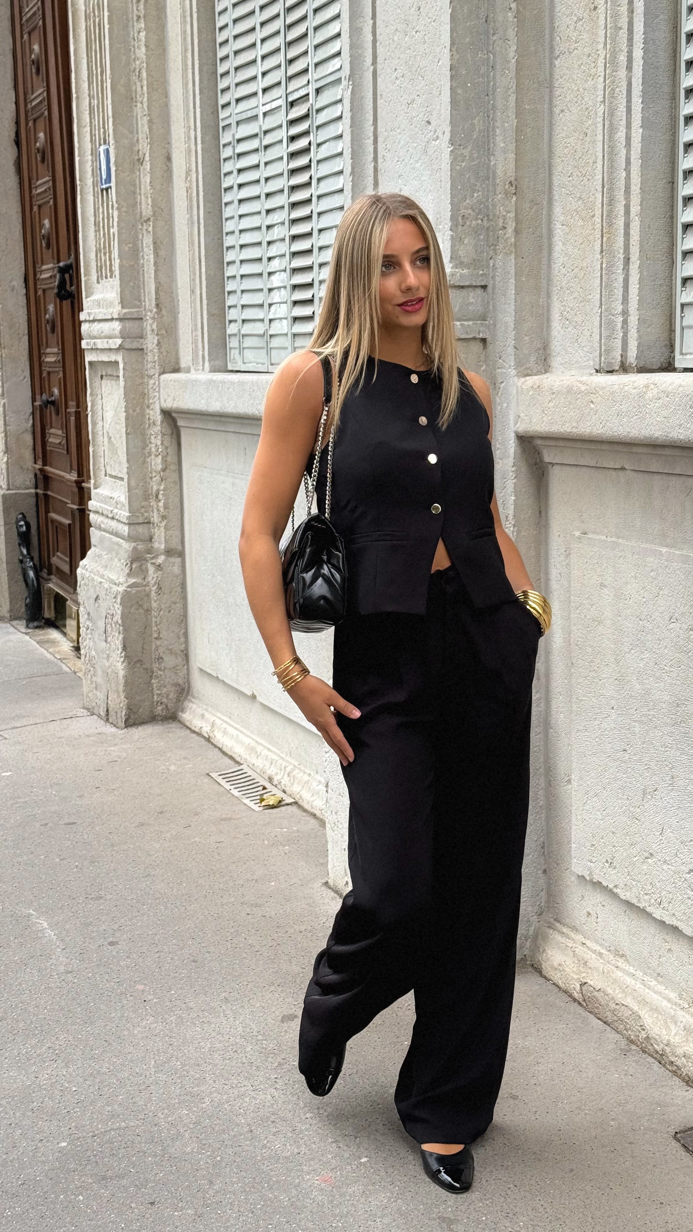 CONJUNTO ELINA - NEGRO