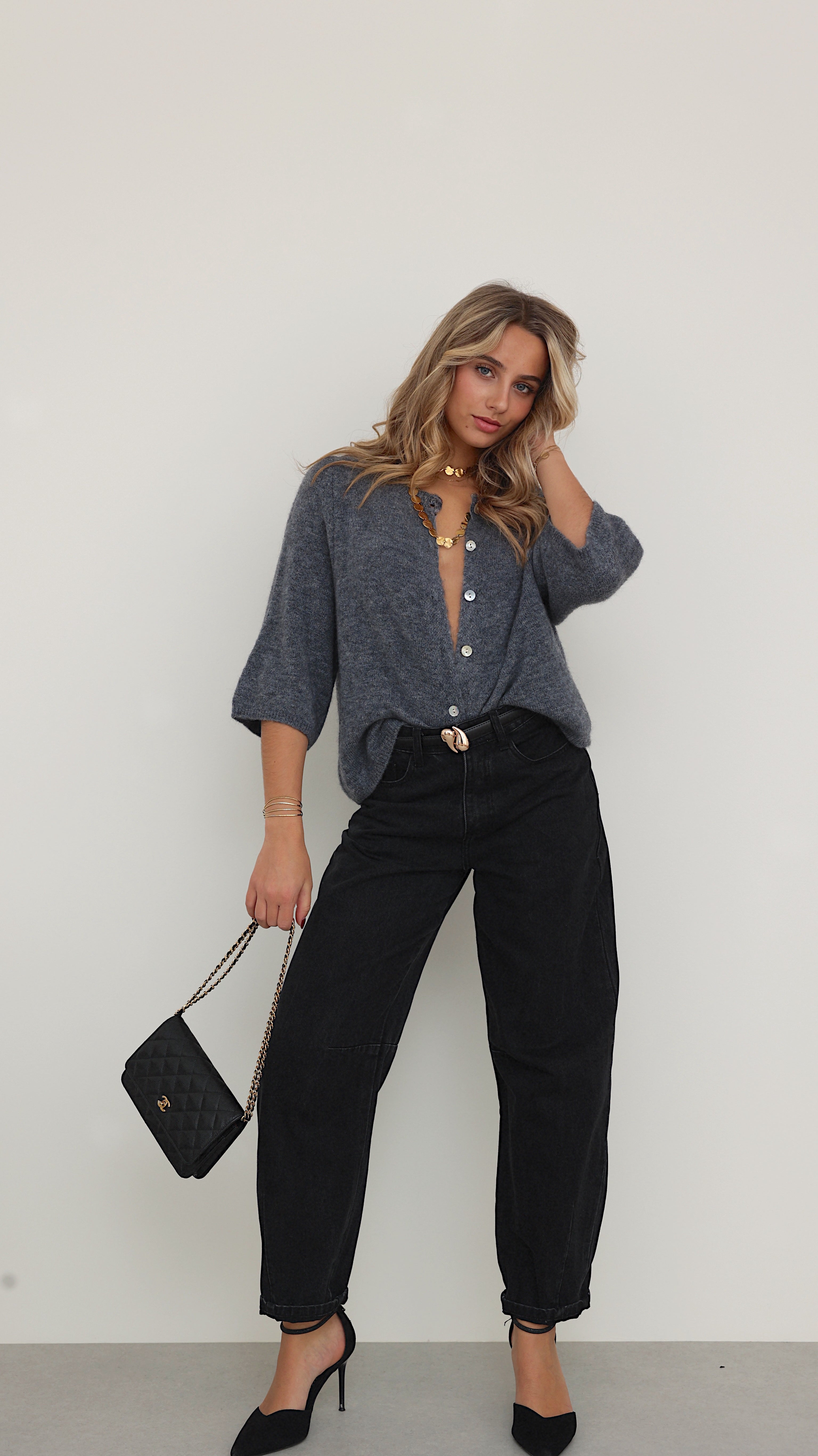 CHALECO MESSIA - GRIS