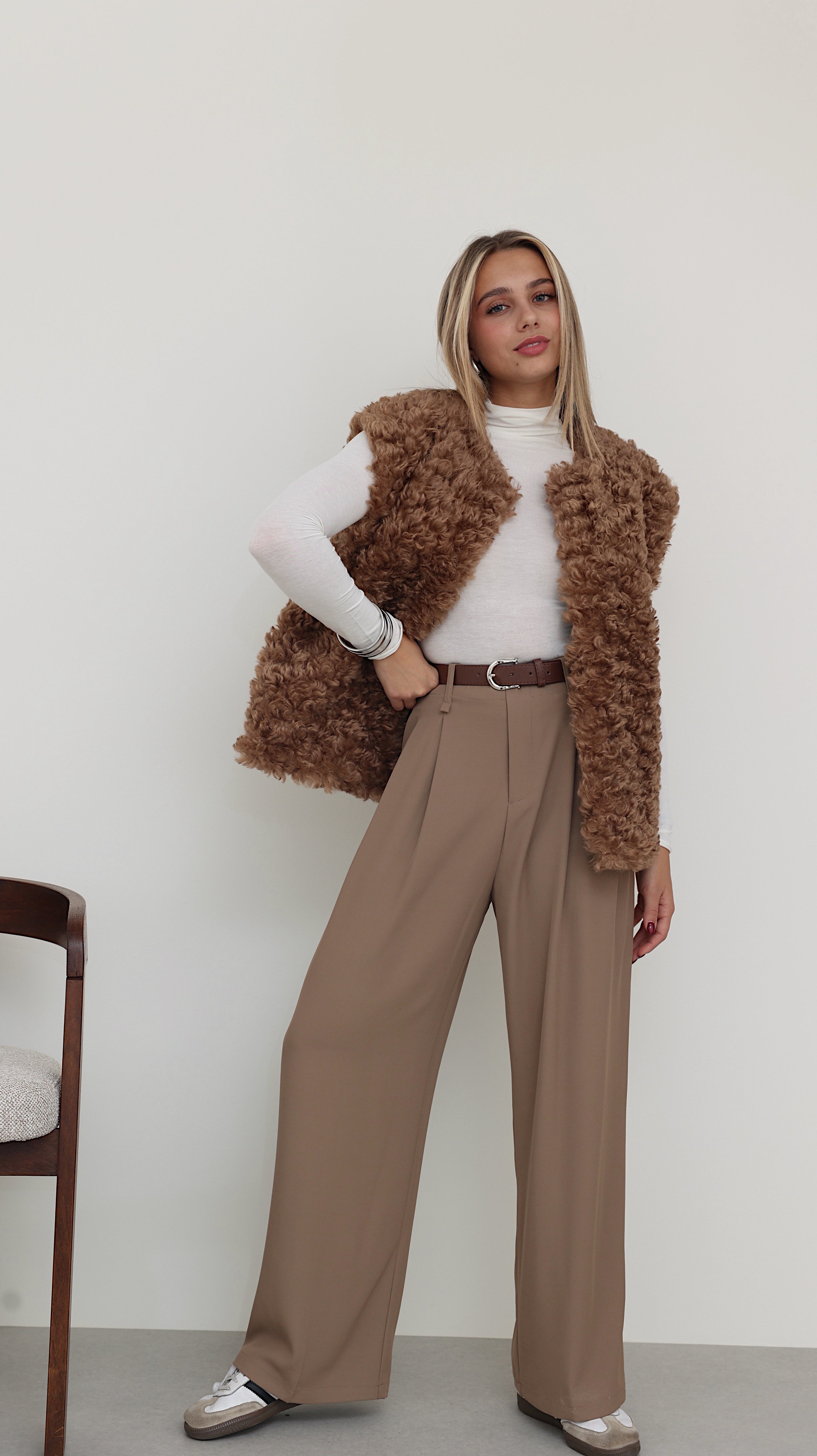 PANTALONES VERRA - GRIS TOPO