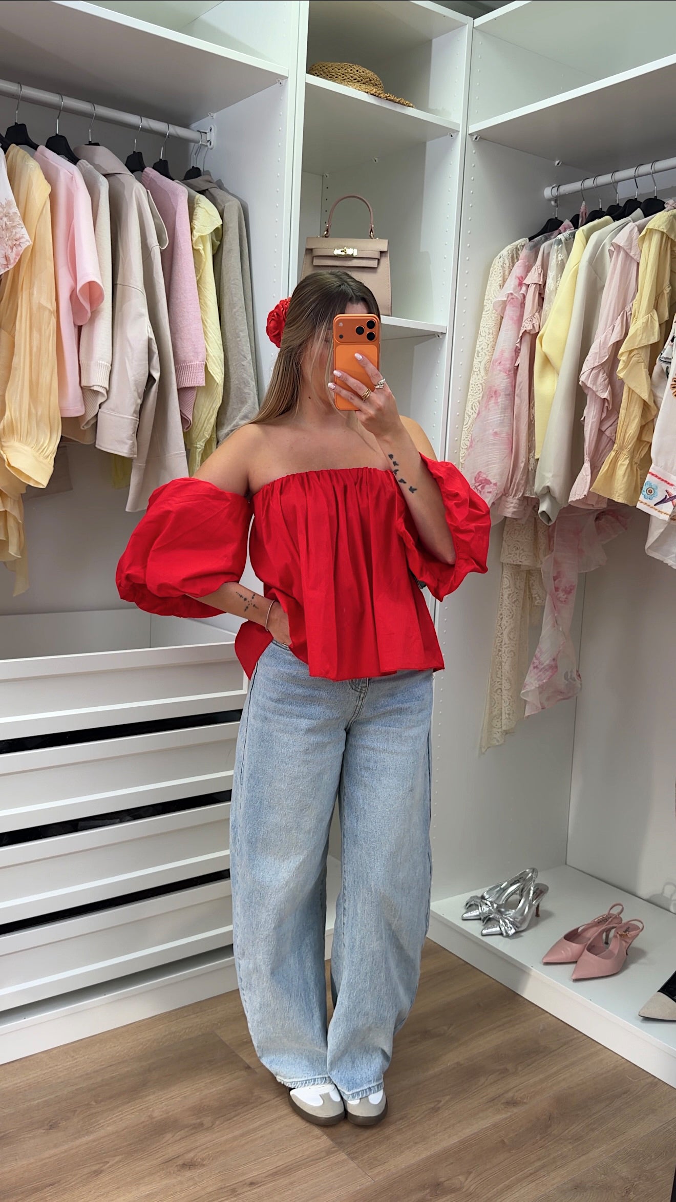 BLUSA DOMI - ROJO