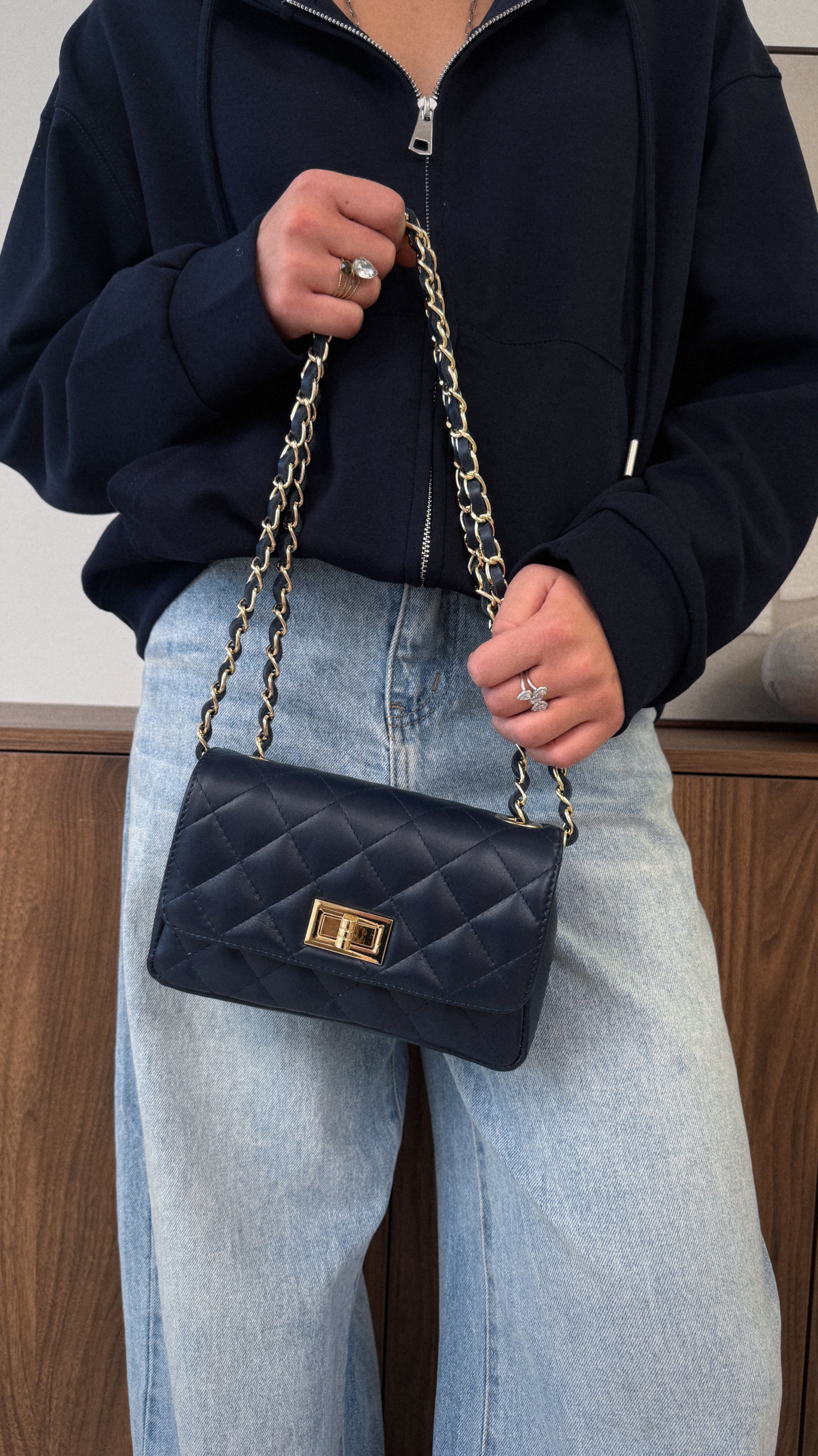BOLSA OREA - AZUL MARINO