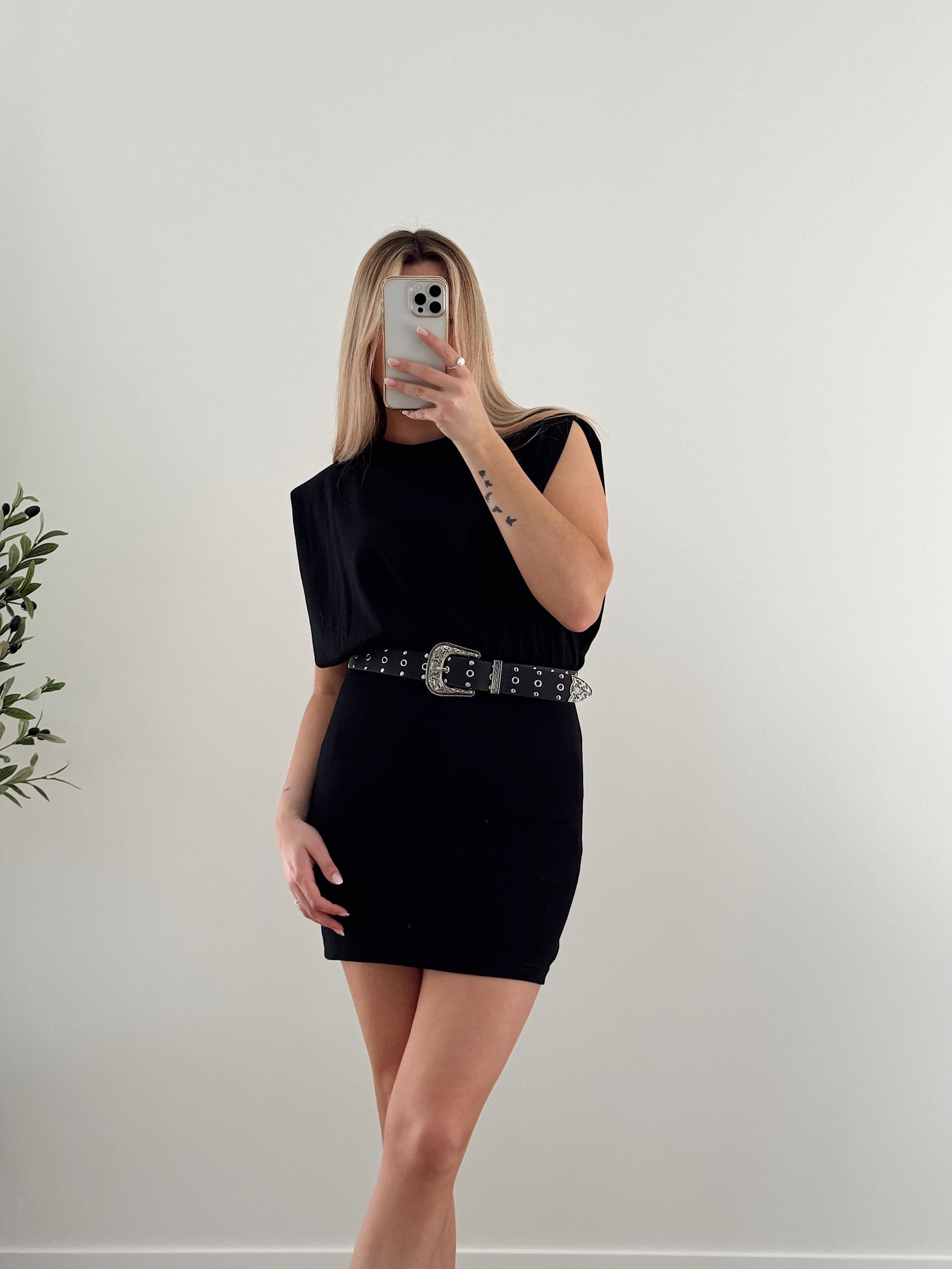 VESTIDO VENISE - NEGRO