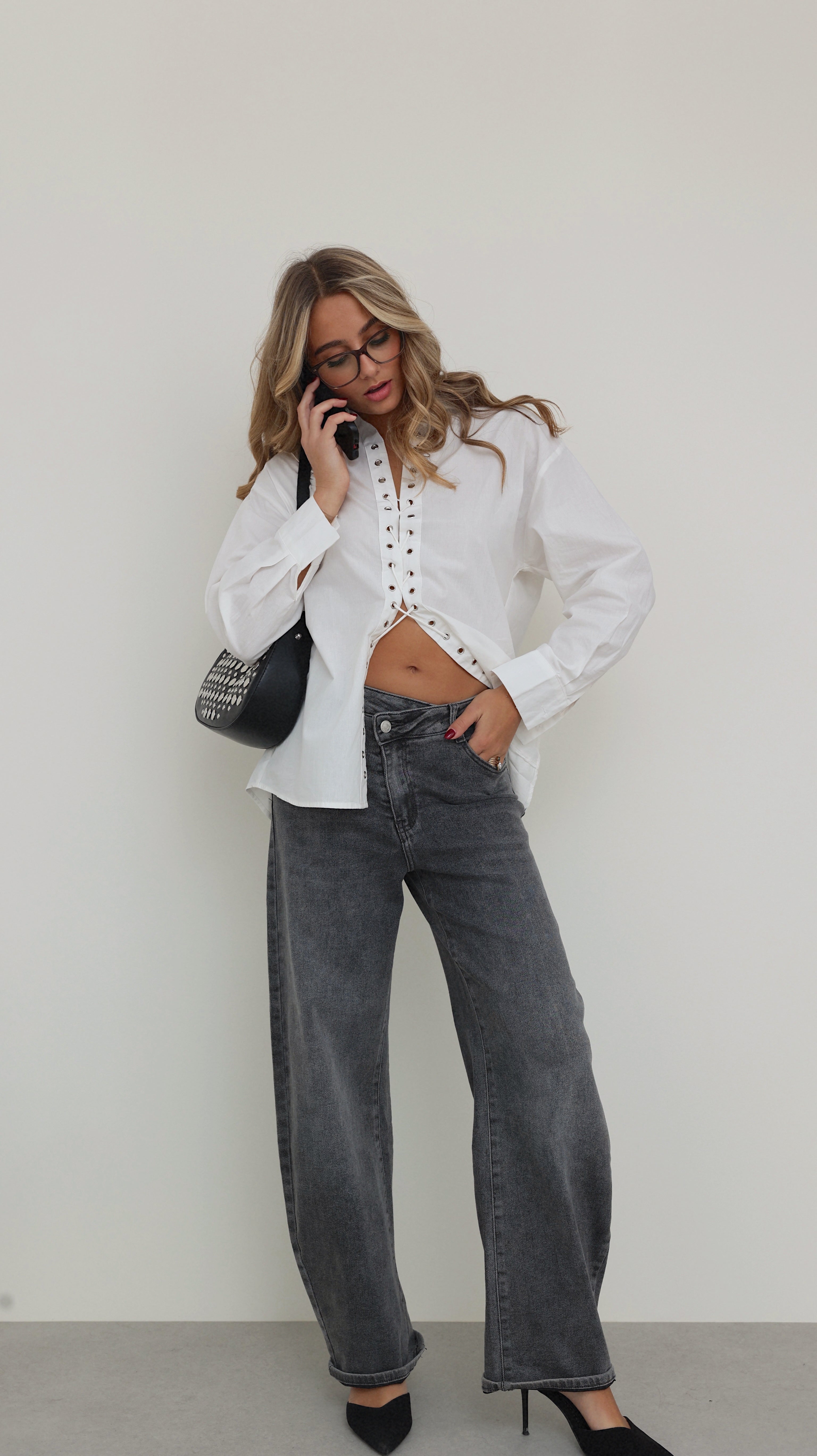 OCEAN BLOUSE - WHITE