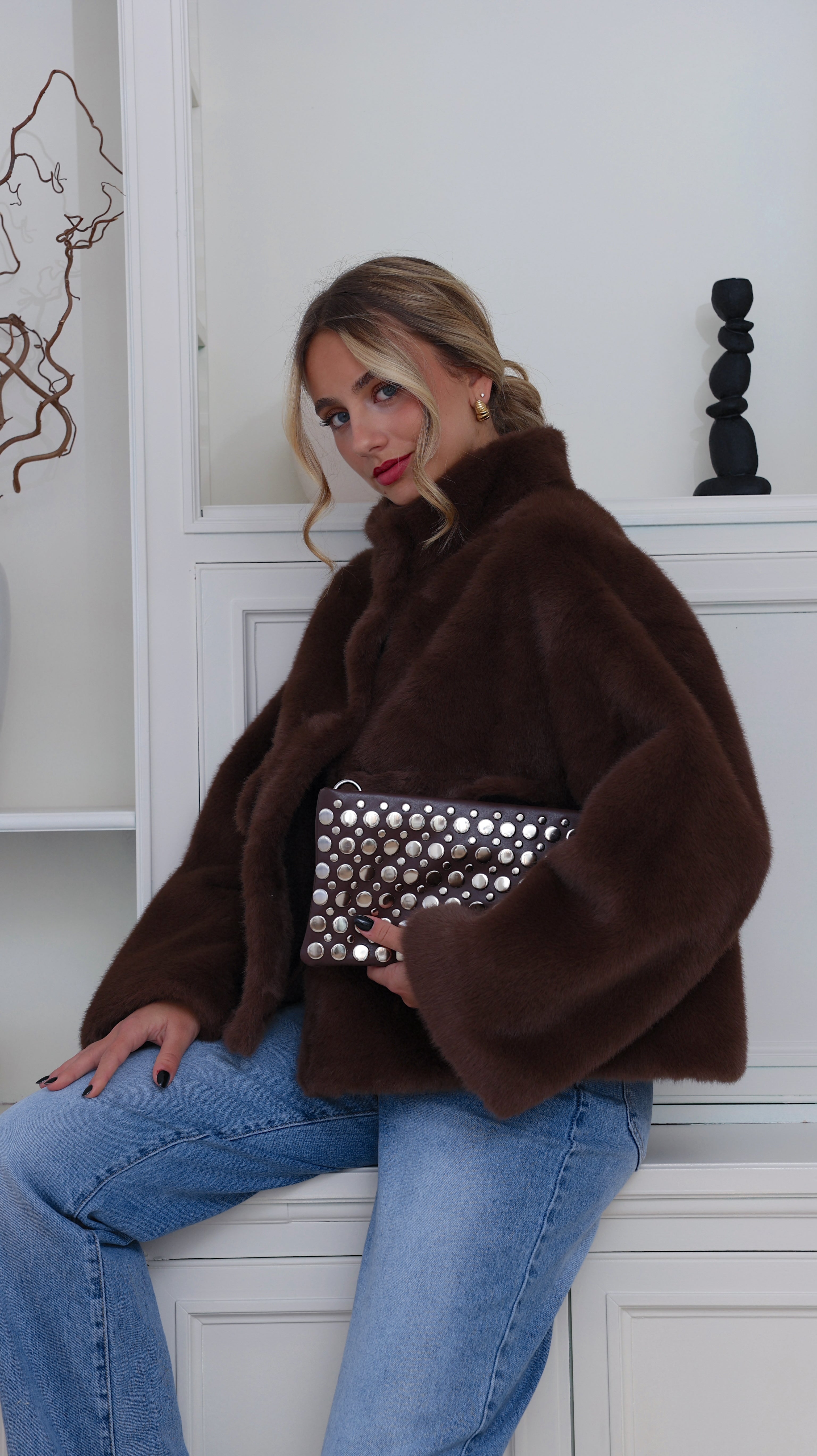 CHAQUETA PHILA - CHOCOLATE