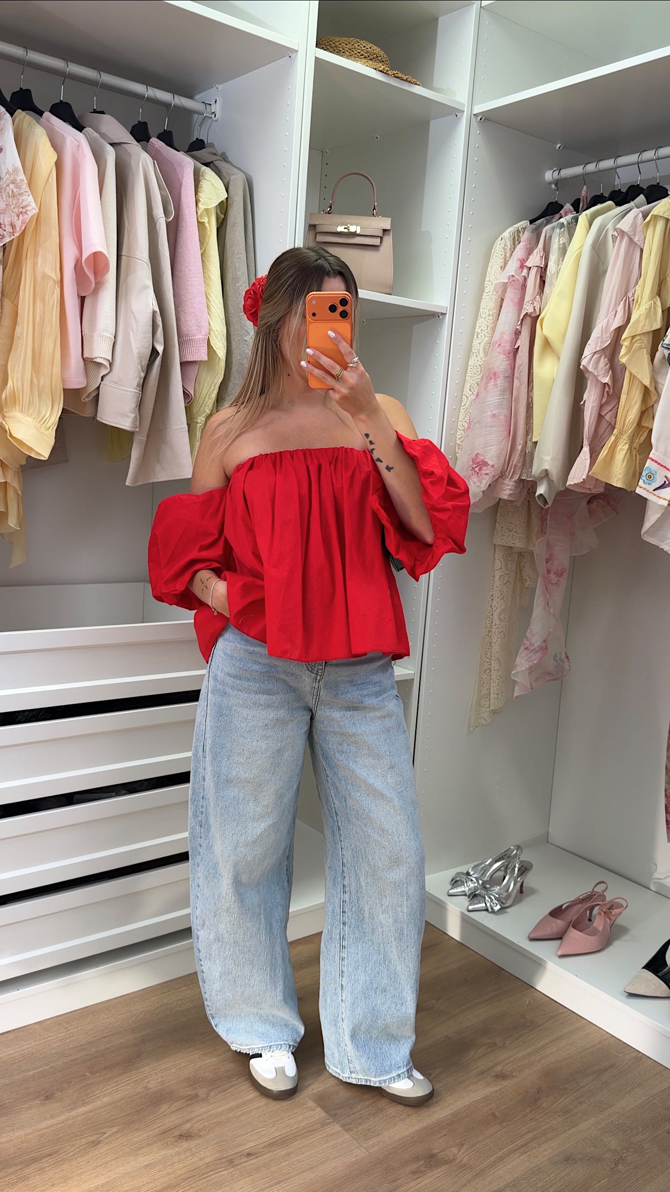 BLUSA DOMI - ROJO