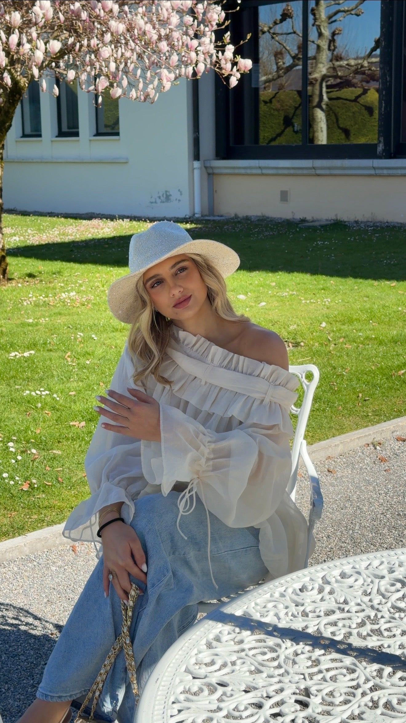 BLUSA BRIGITTE - CRUDO