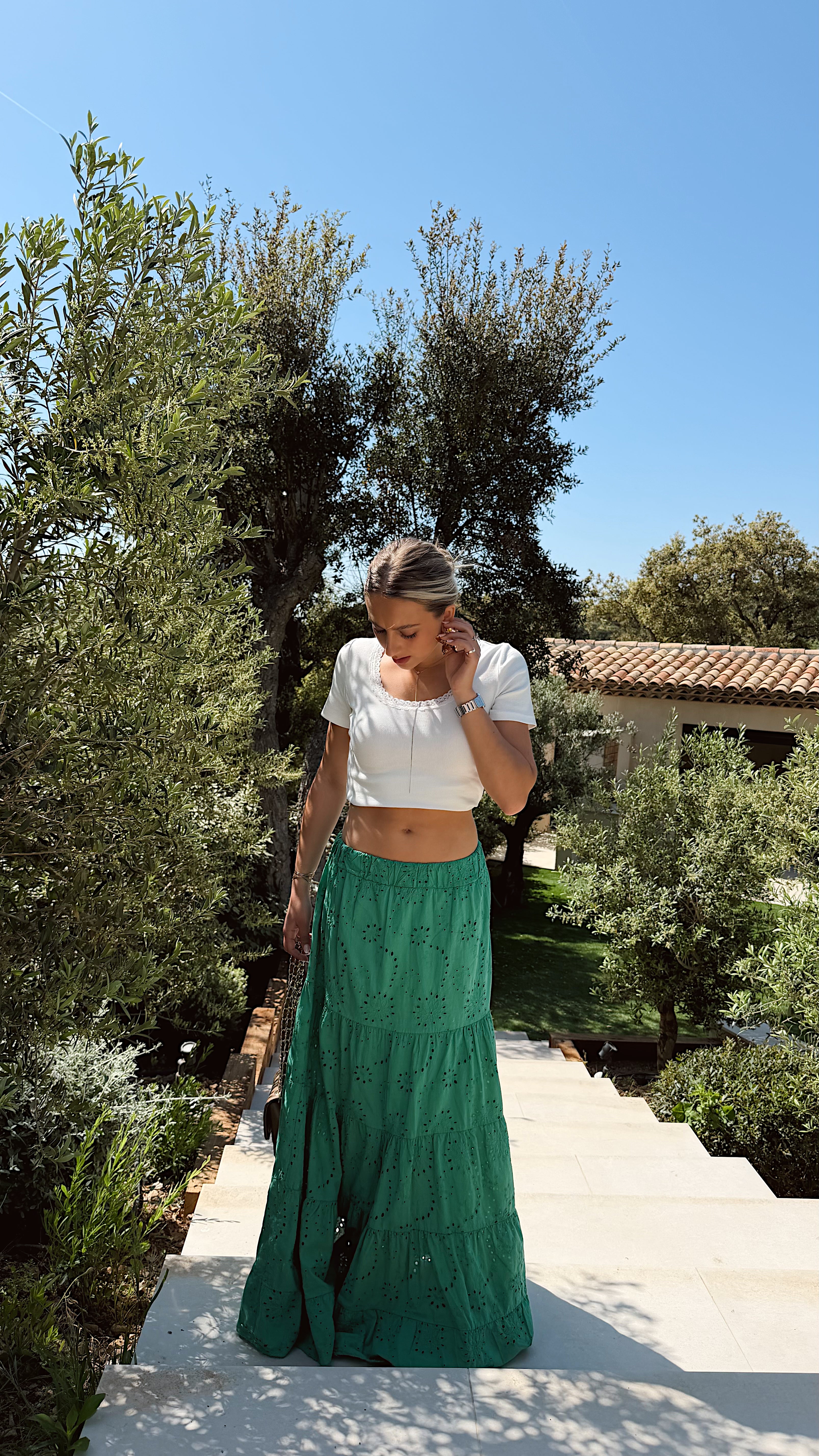 FALDA ELISA - VERDE