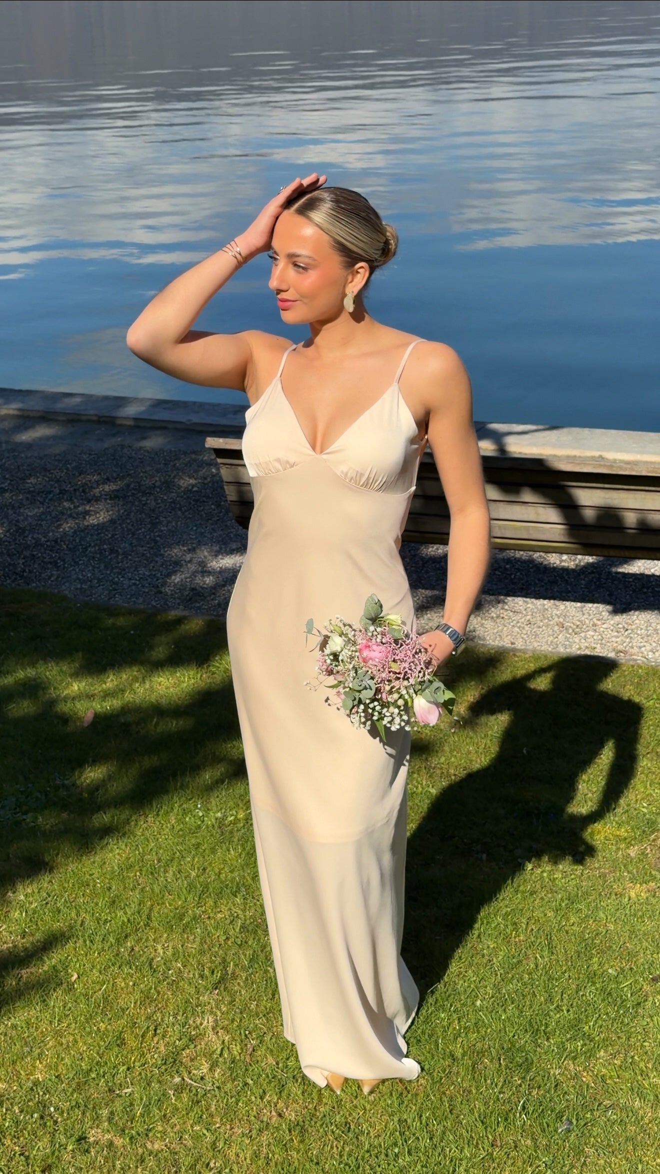 ROBE ALESSIA - BEIGE