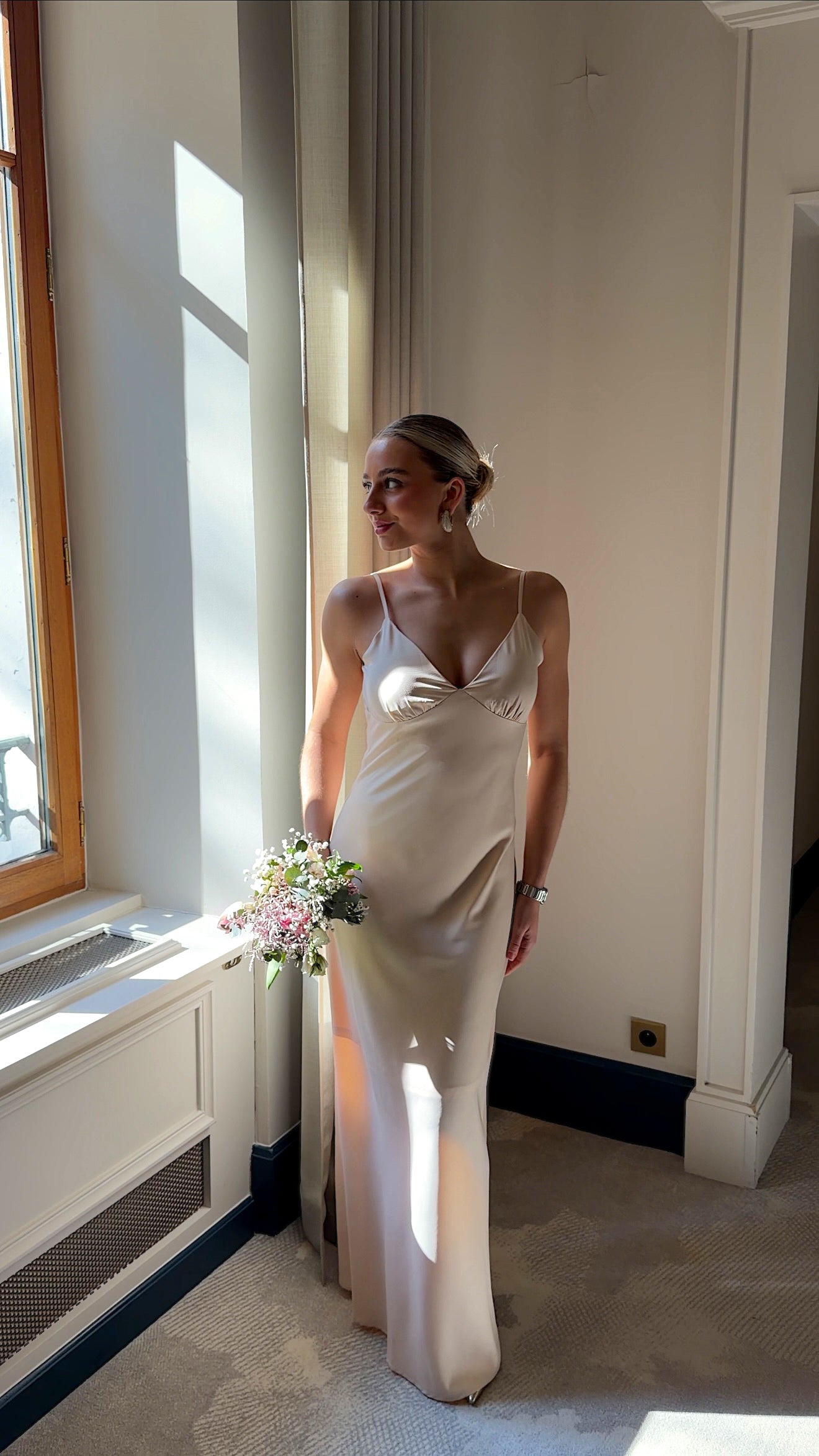 ROBE ALESSIA - BEIGE