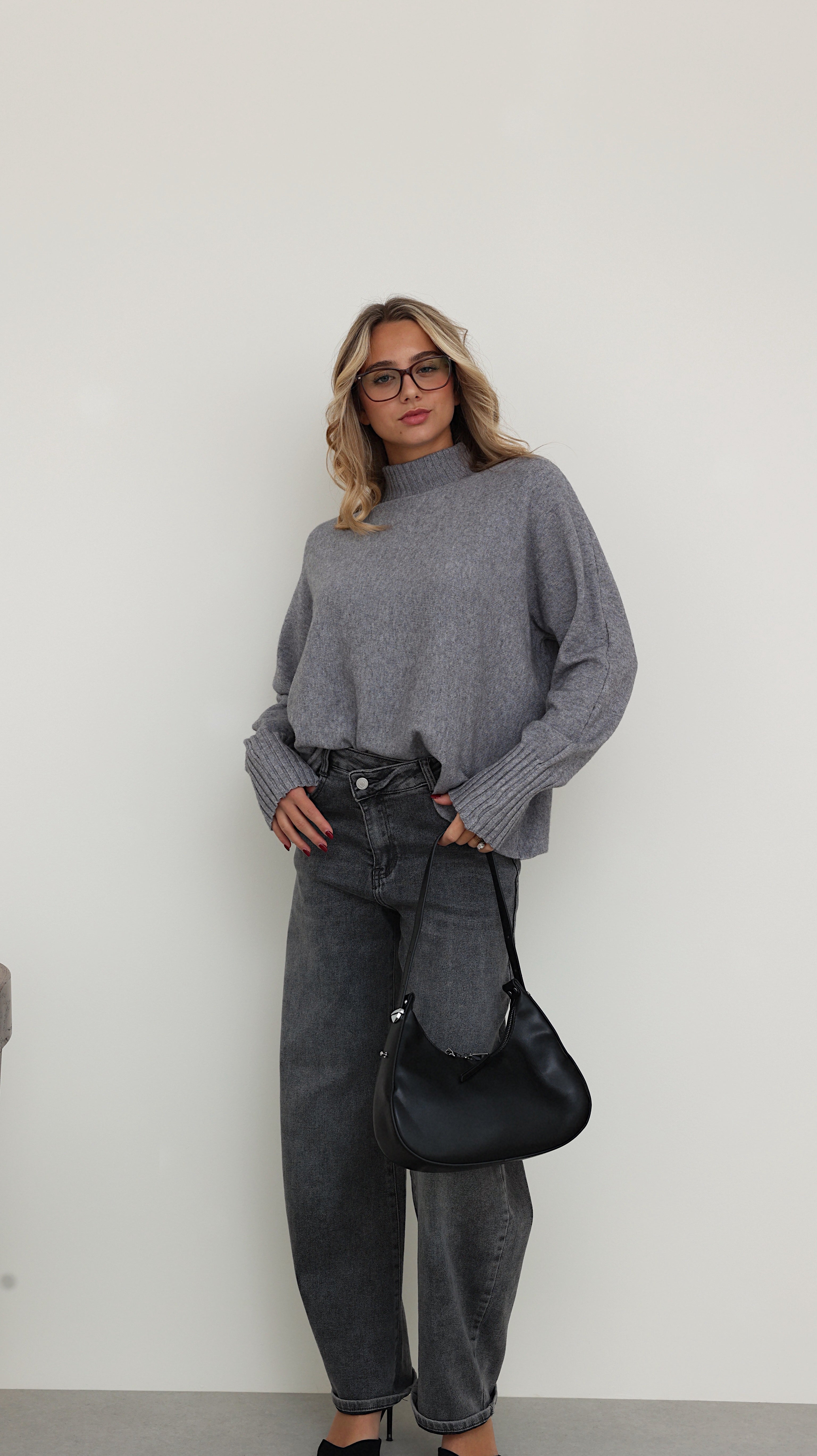 SUÉTER ARIA - GRIS