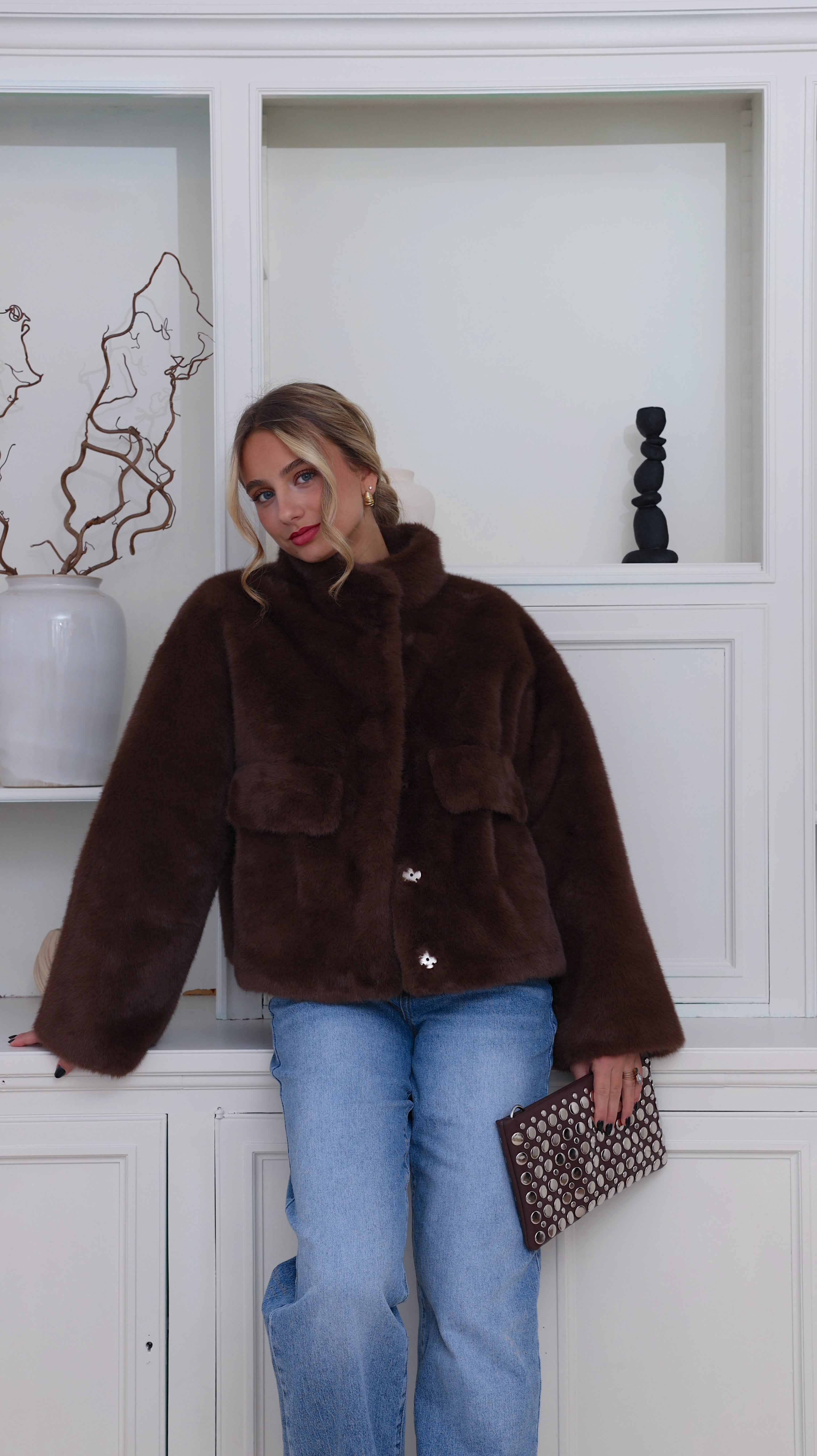 CHAQUETA PHILA - CHOCOLATE