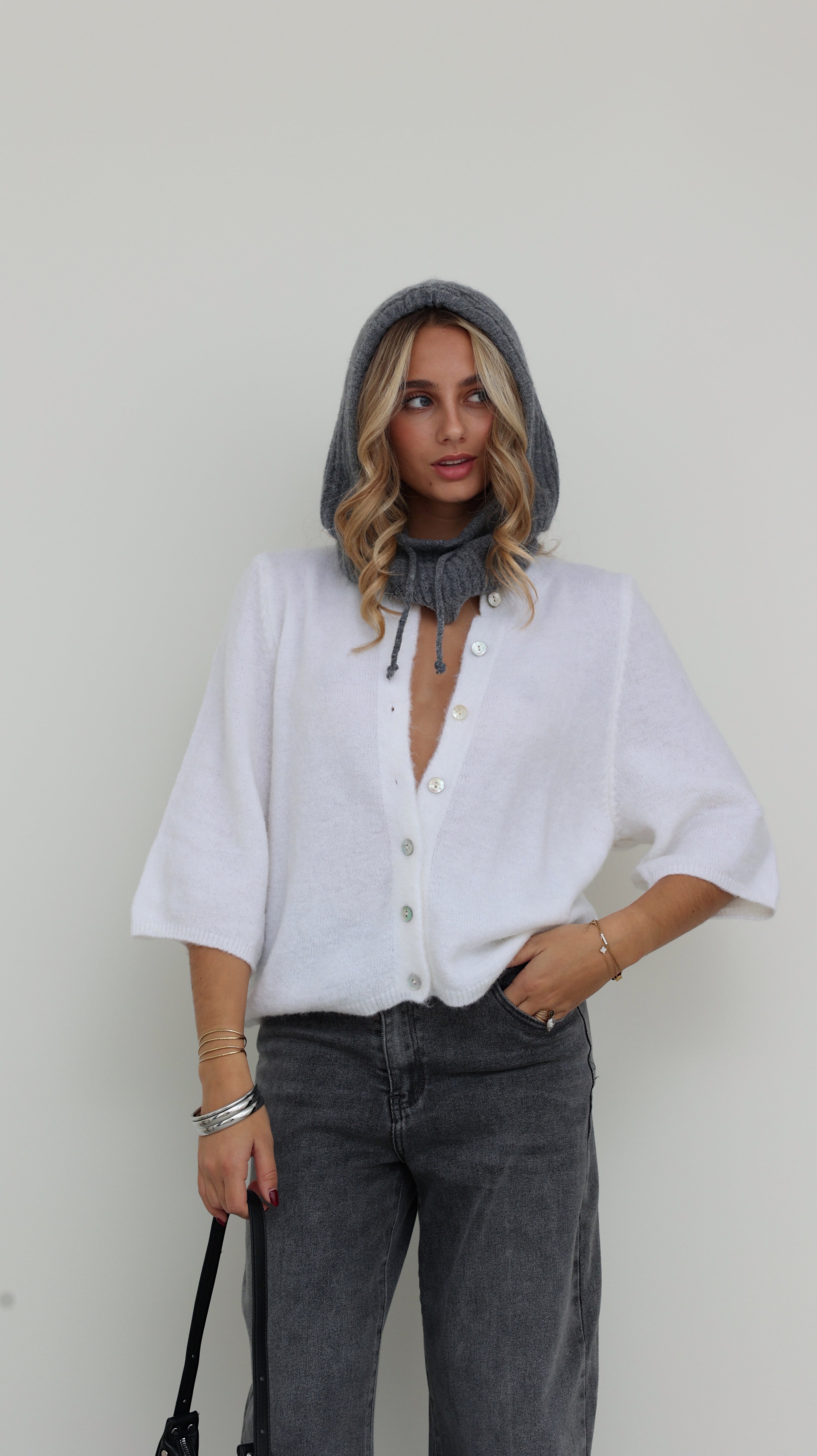 CHALECO MESSIA - BLANCO