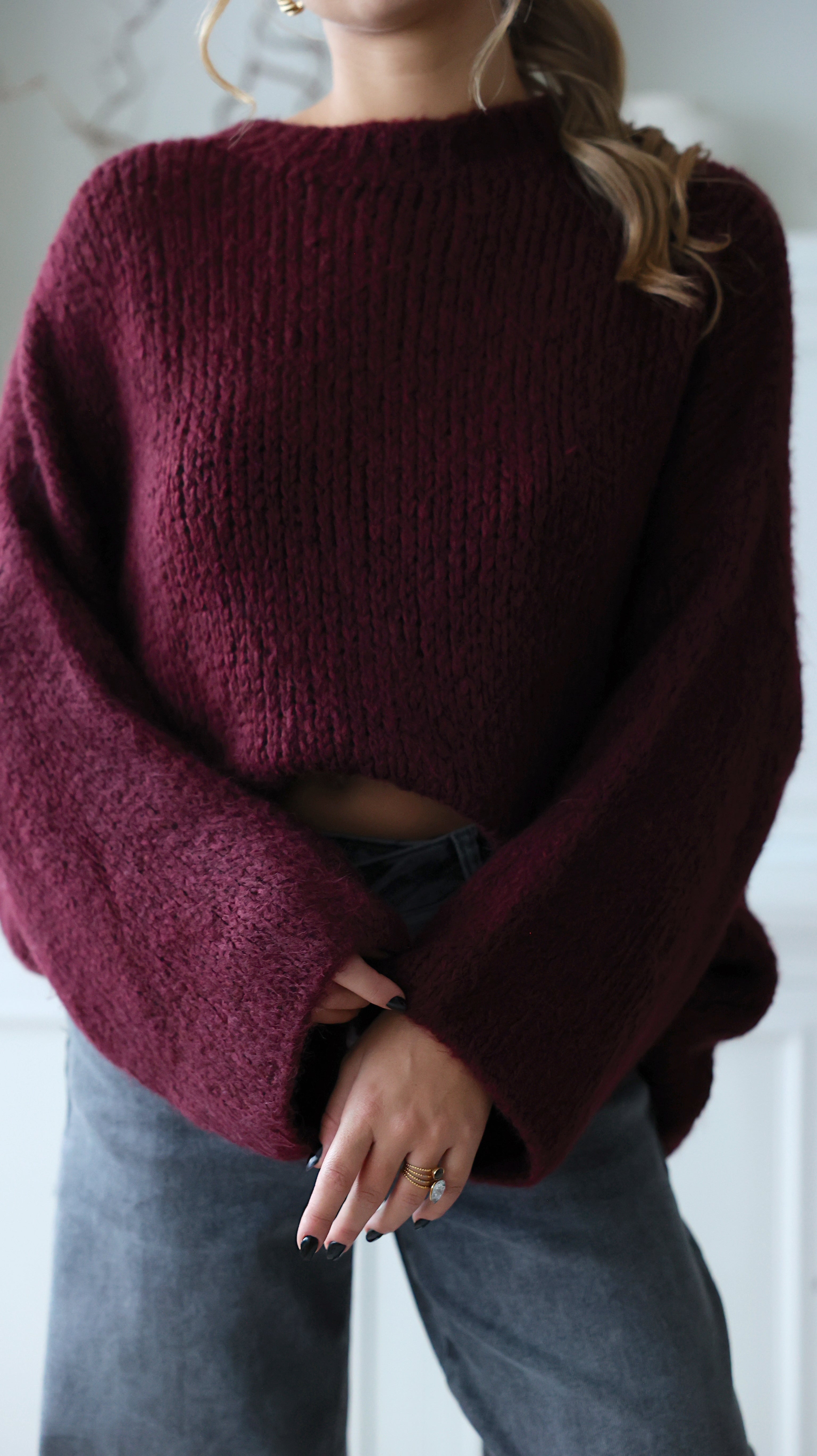 SUÉTER OREA - BURDEOS
