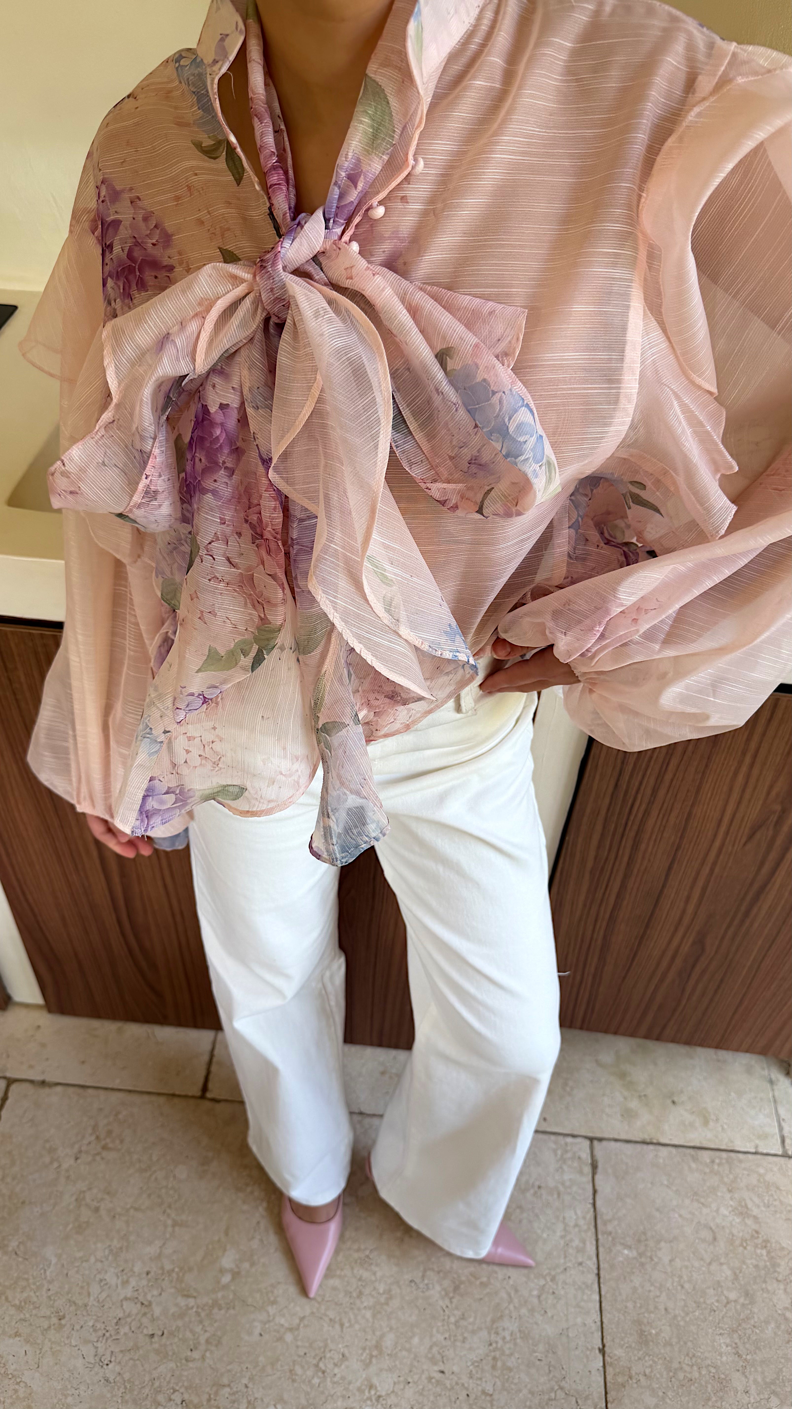 BLOUSE FANNY - LILAS