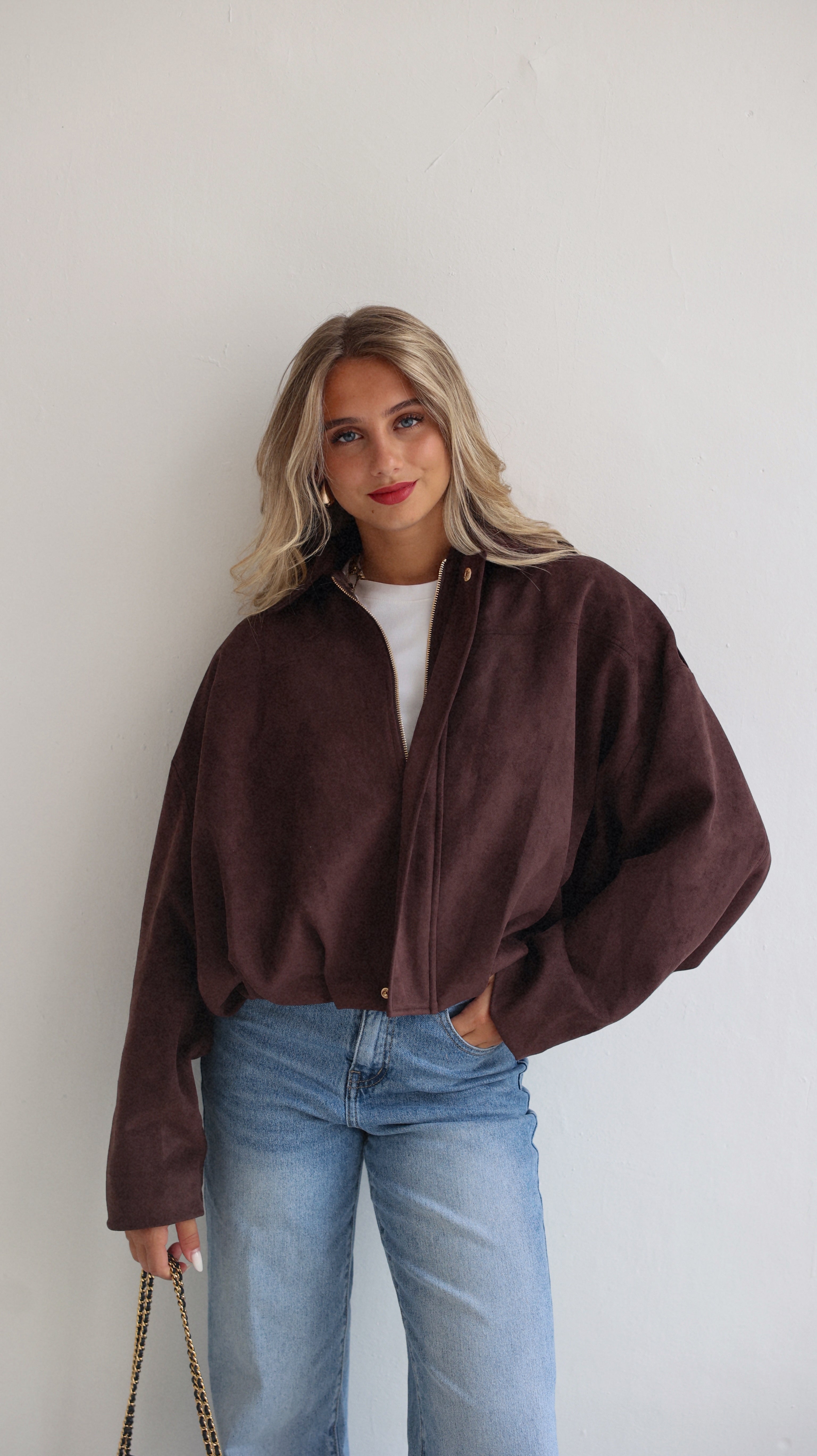 LORENA JACKET - CHOCO