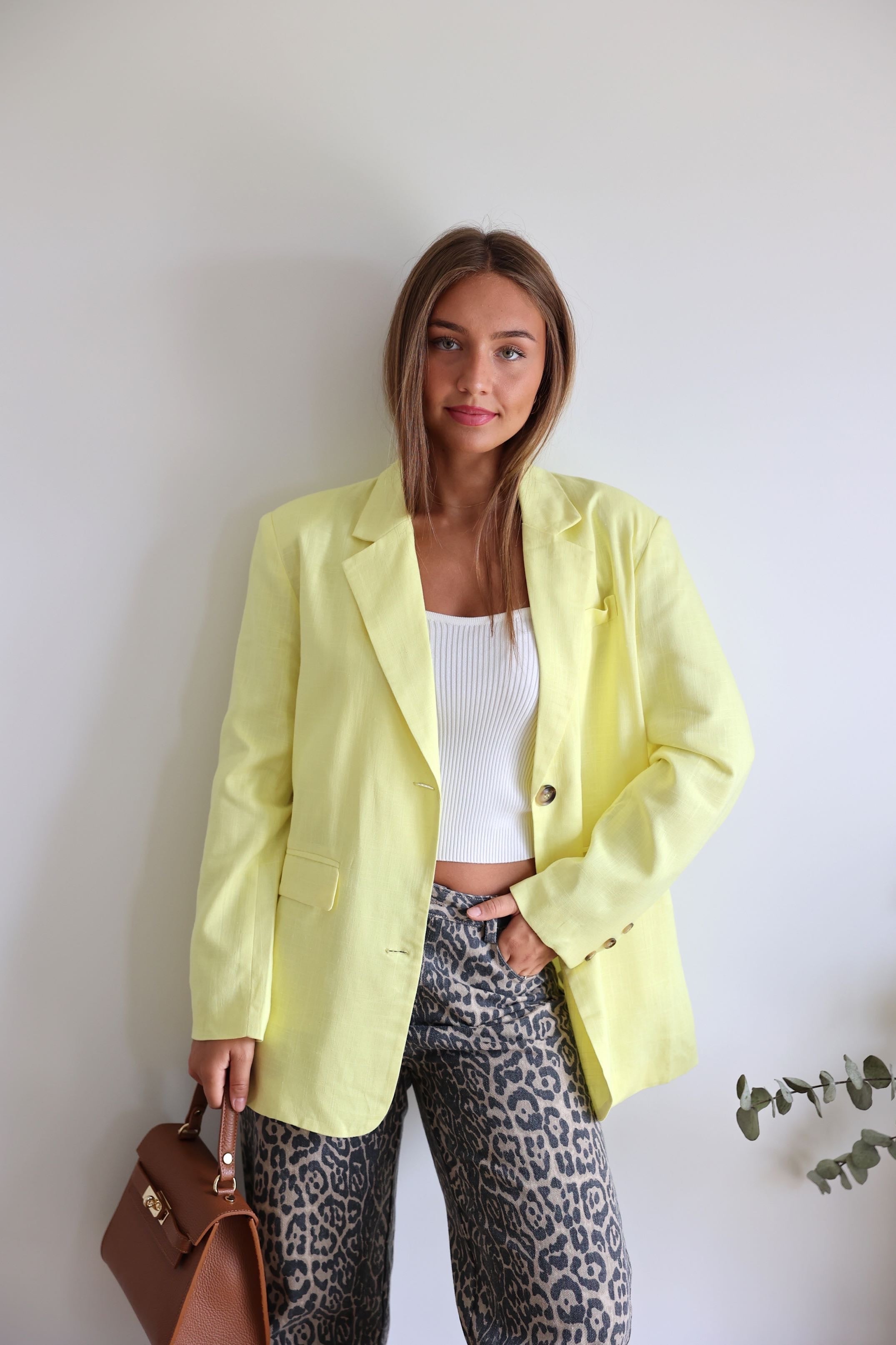BLAZER JADE - JAUNE
