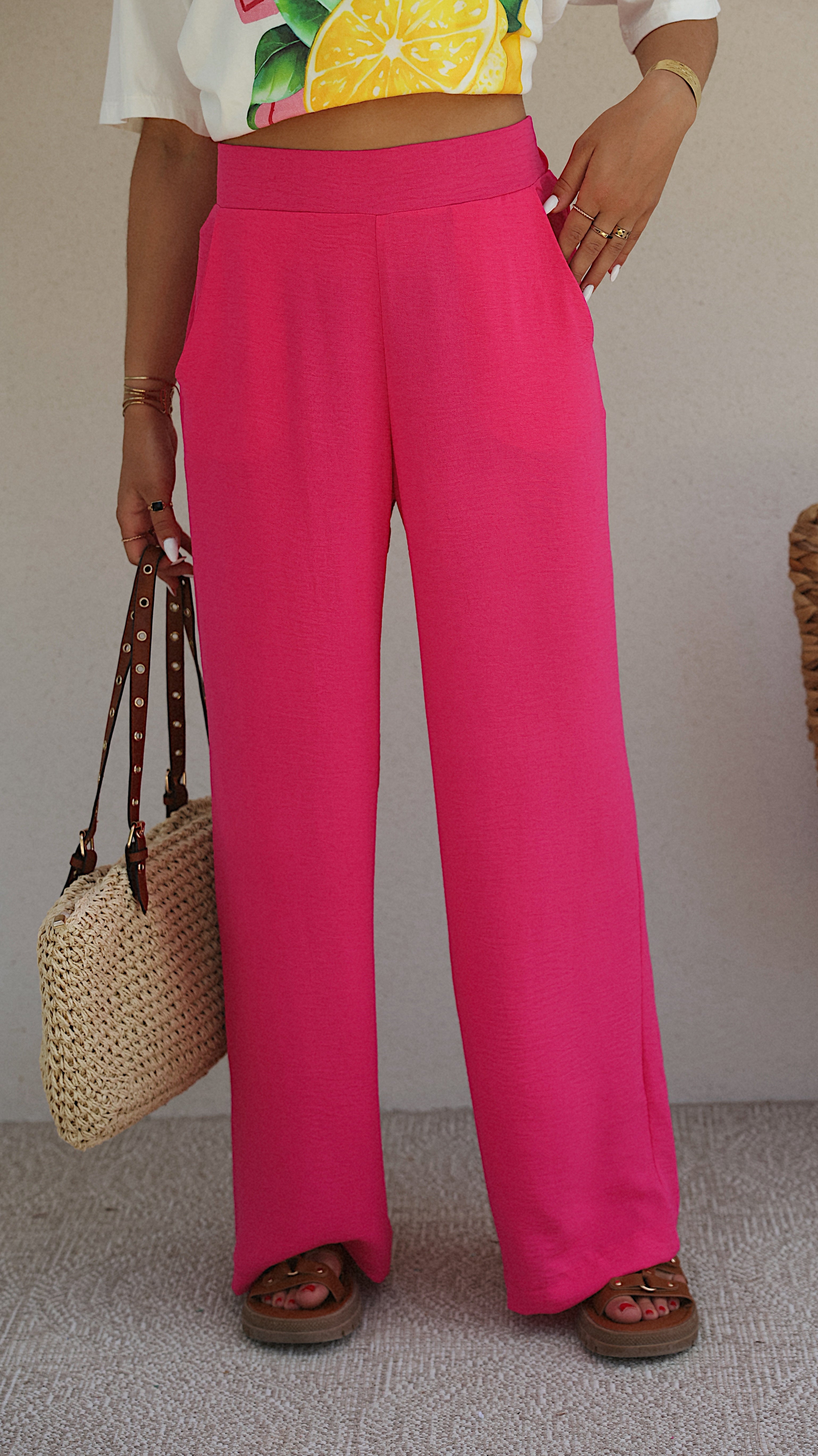 PANTALON SOLUNA - FUSCHIA