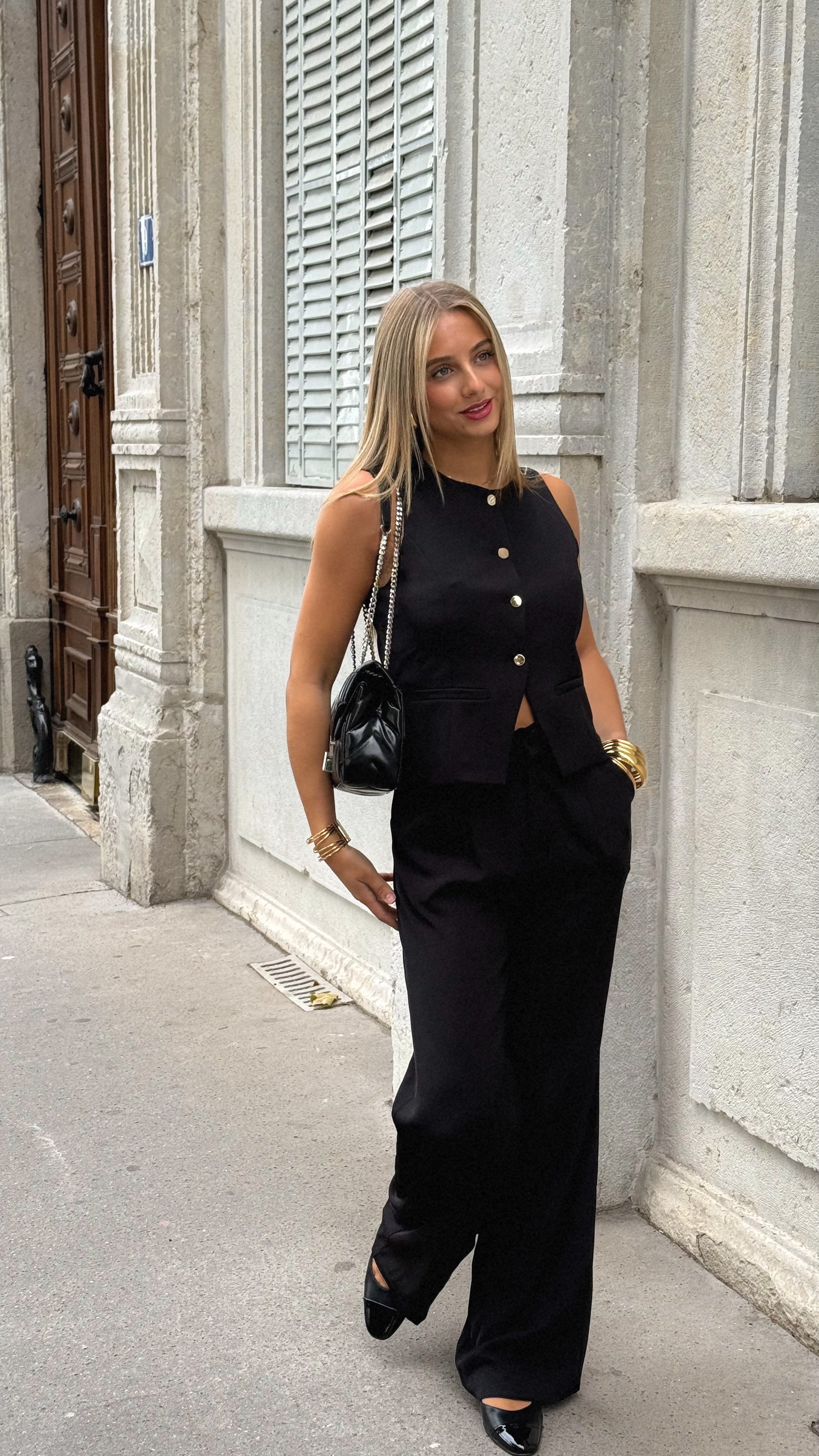 CONJUNTO ELINA - NEGRO