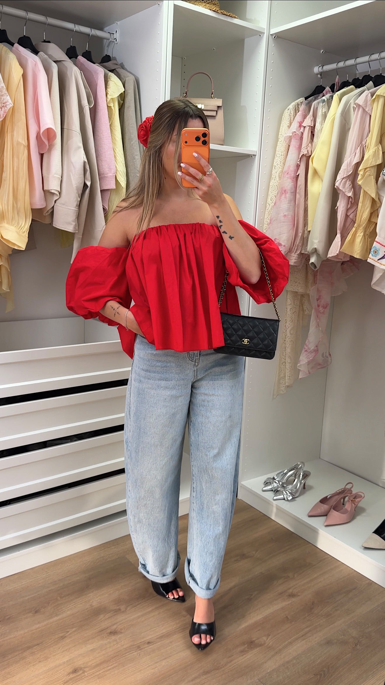 BLUSA DOMI - ROJO