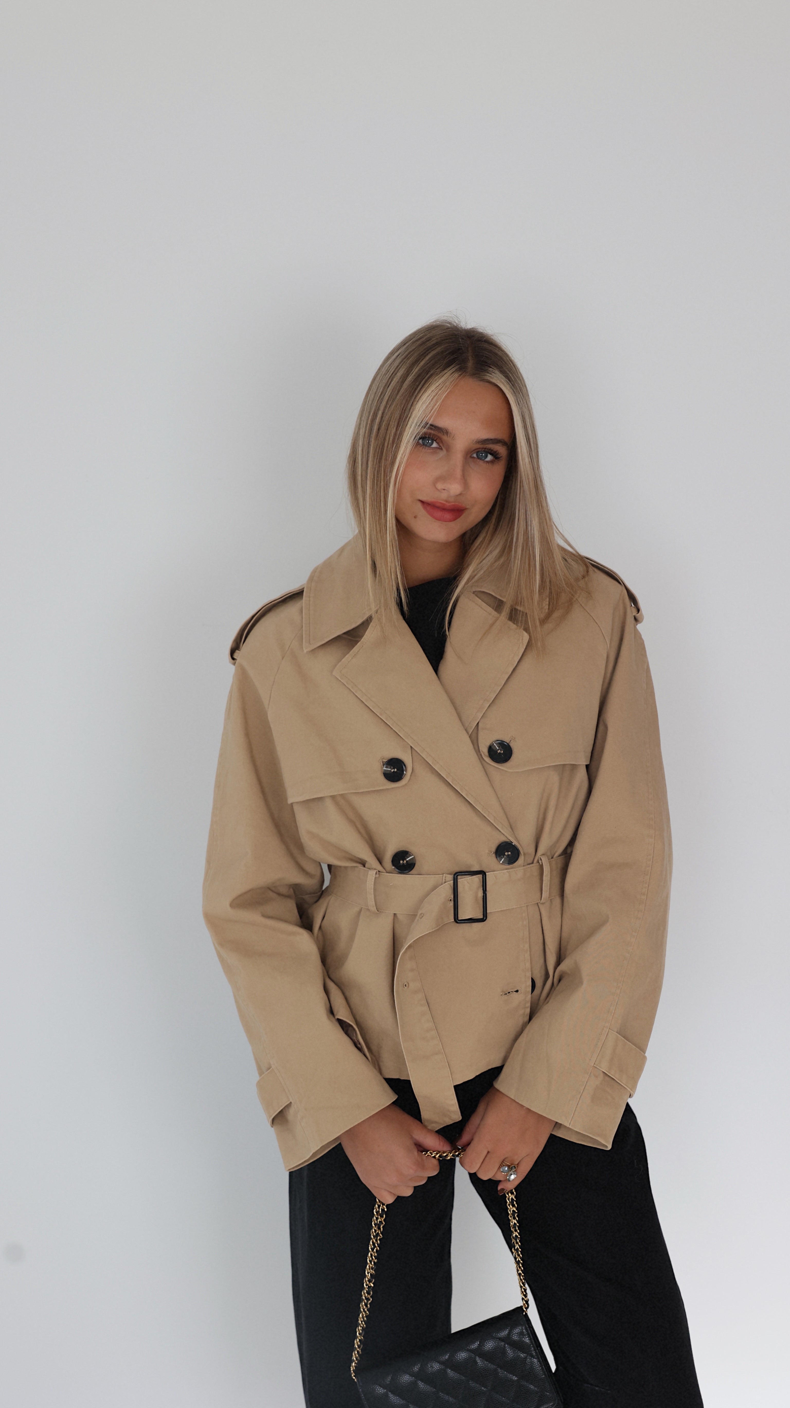 VALENTINA TRENCH - CAMEL