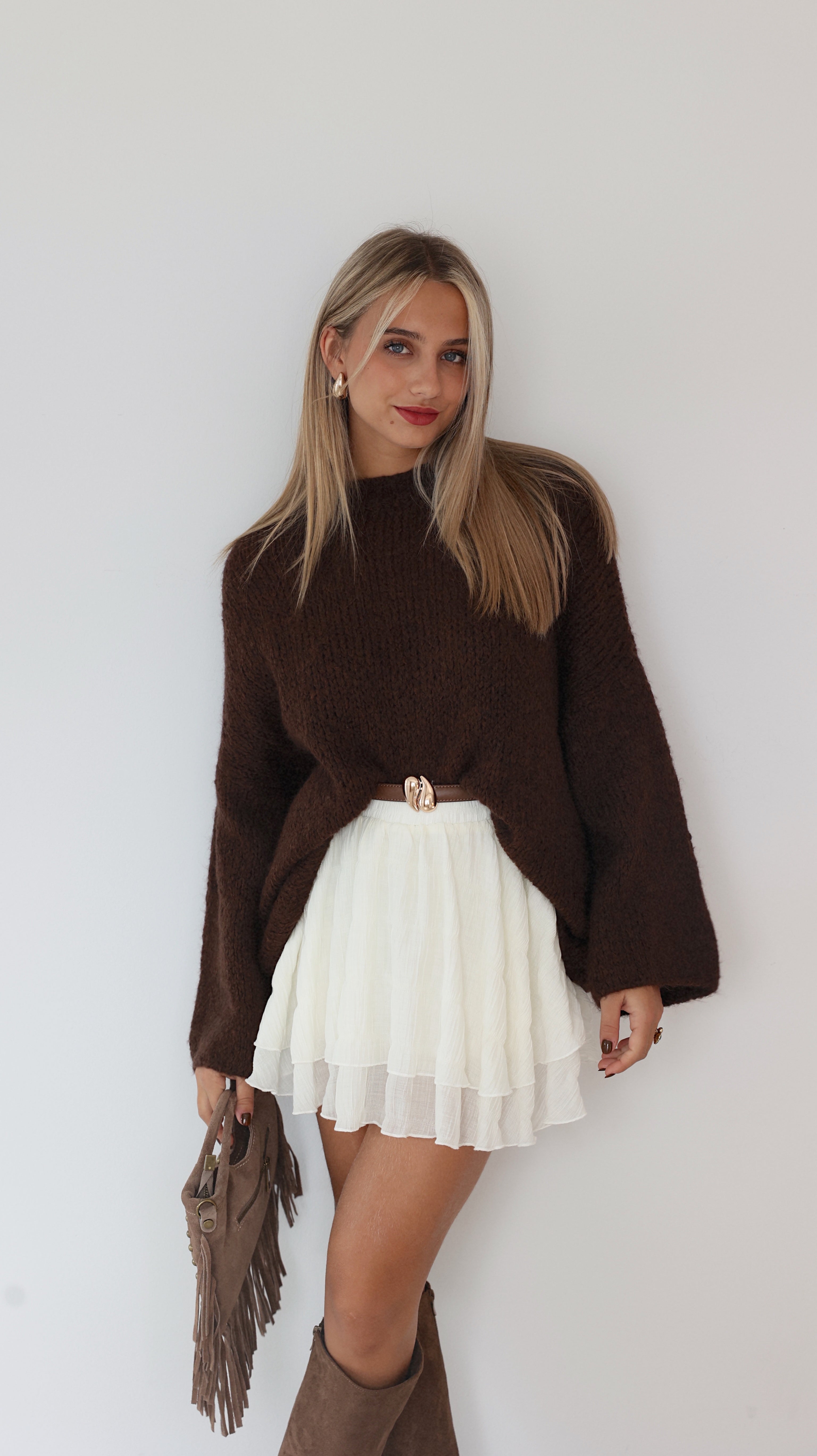 LYSE SKORT-SHORTS - CRUDO