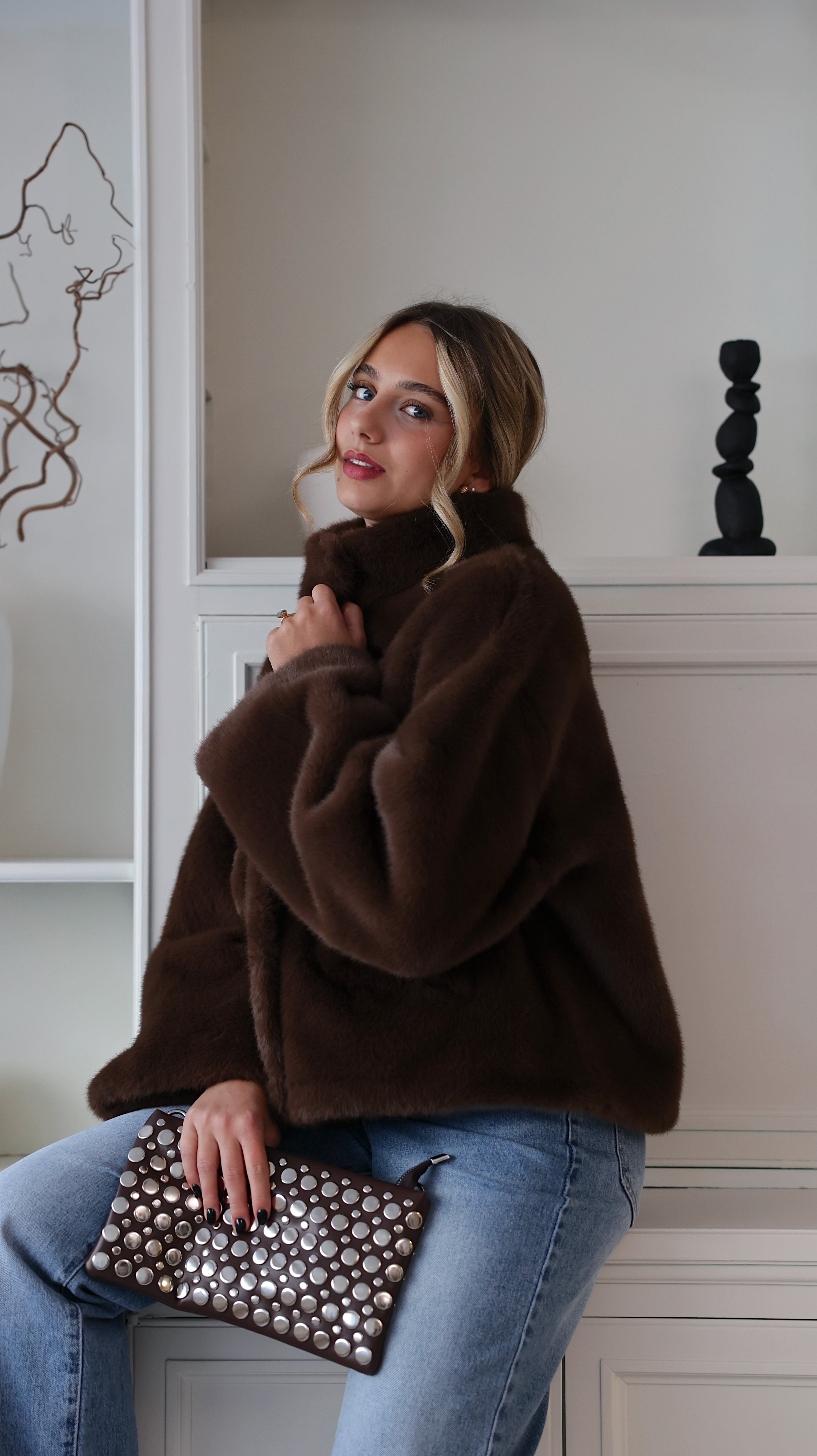 CHAQUETA PHILA - CHOCOLATE