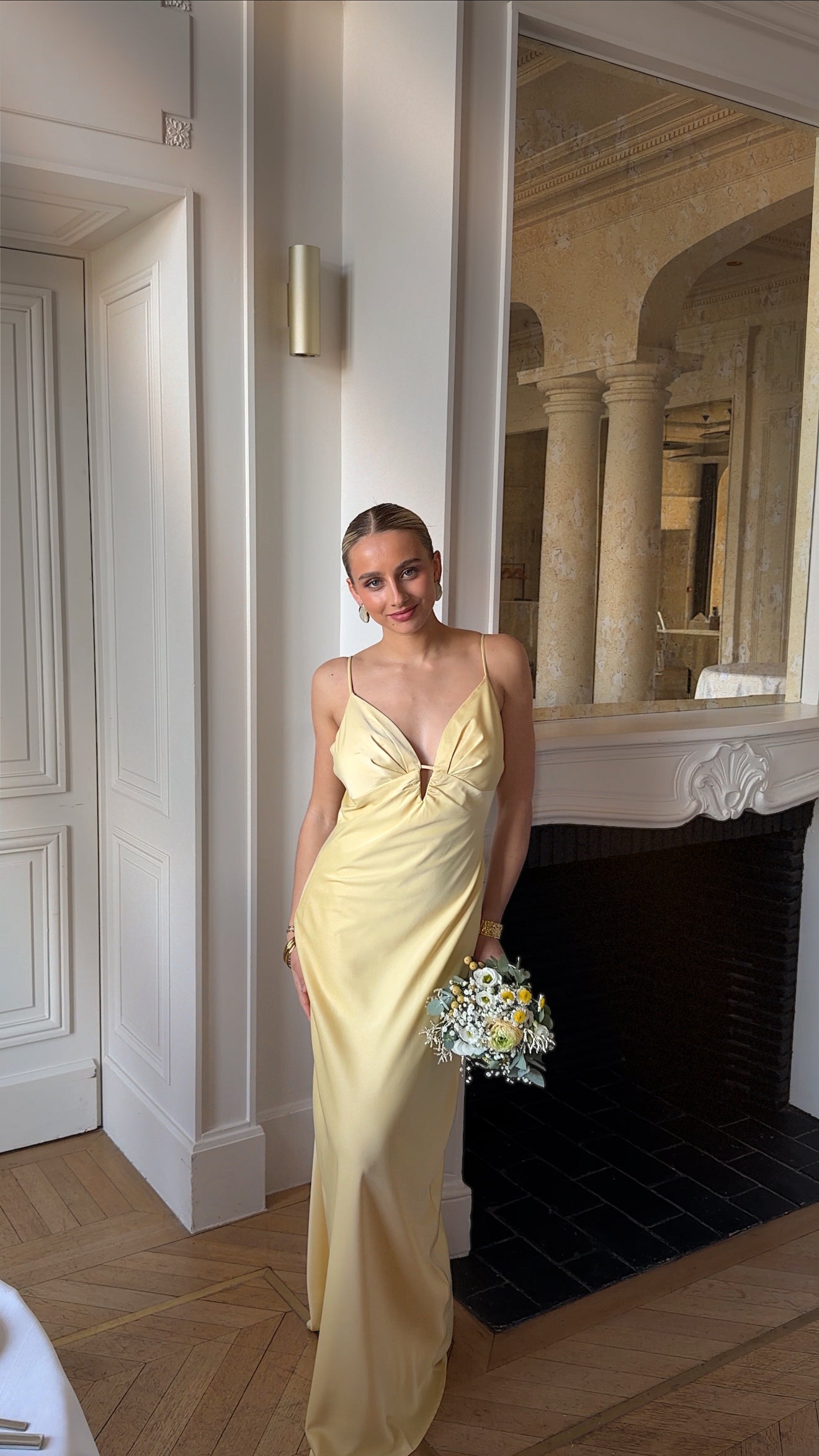 ANITA DRESS - YELLOW