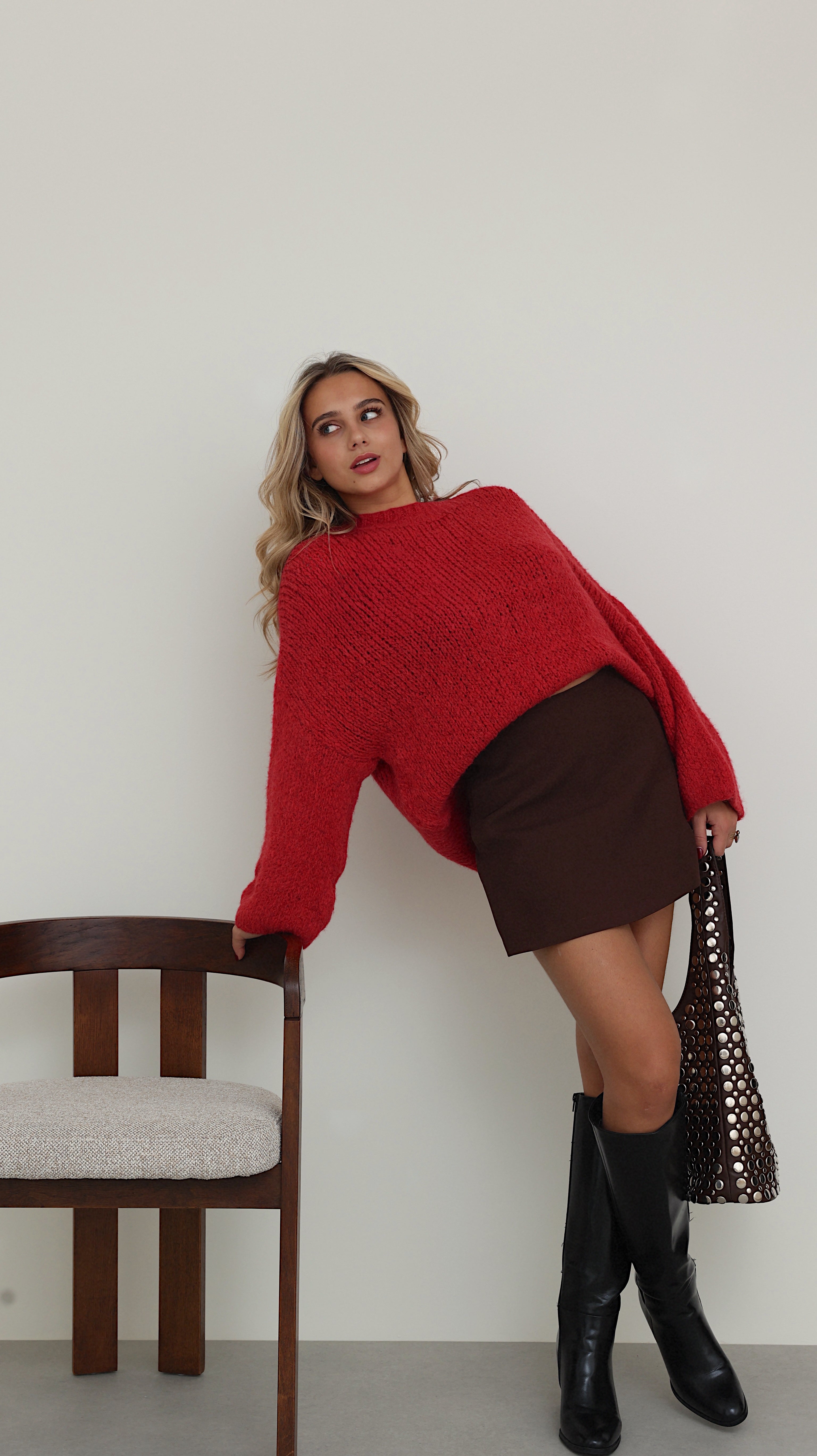 SUÉTER OREA - ROJO