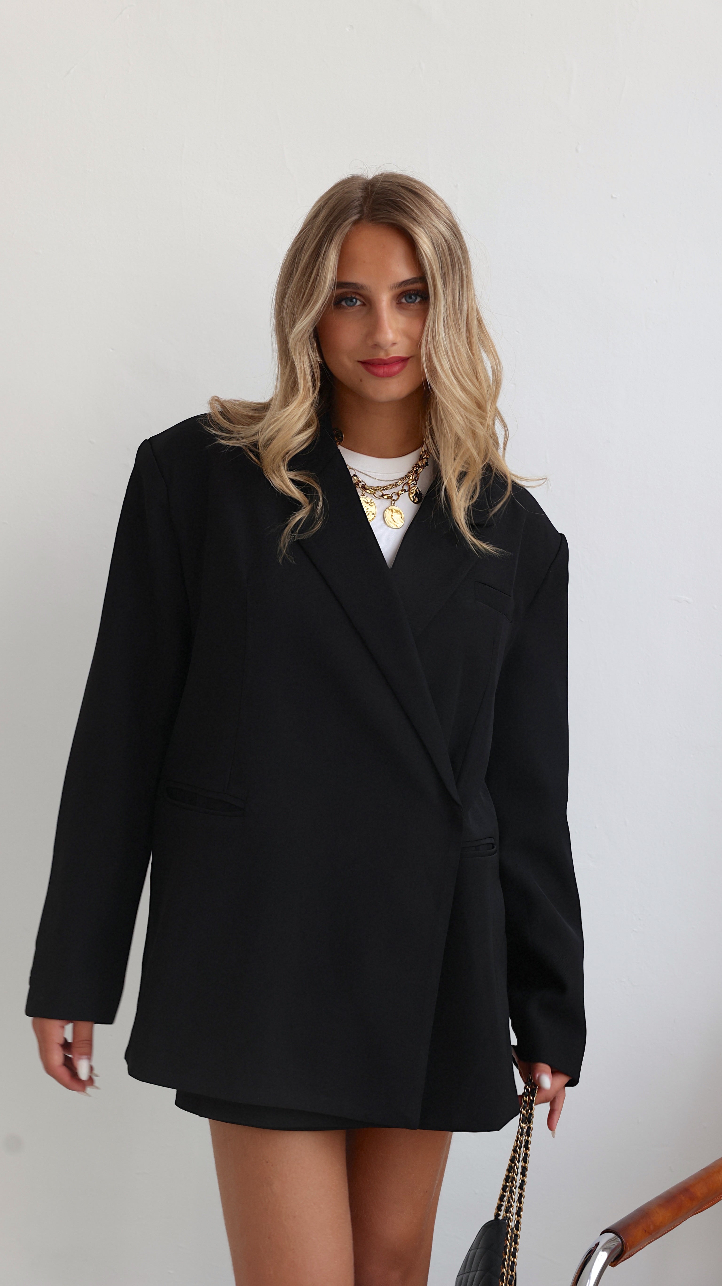 BLAZER MIA - NEGRO