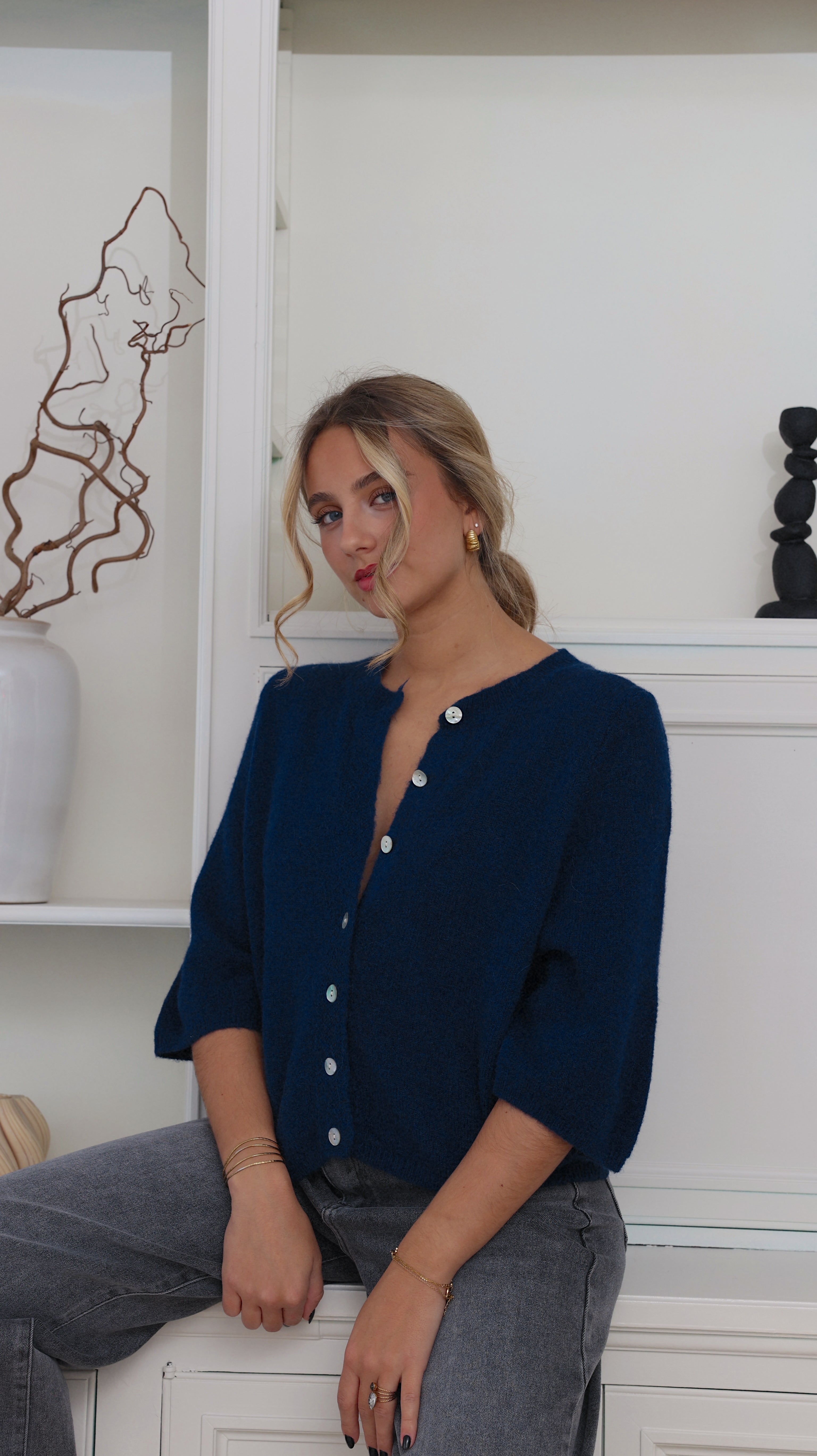 CHALECO MESSIA - AZUL MARINO