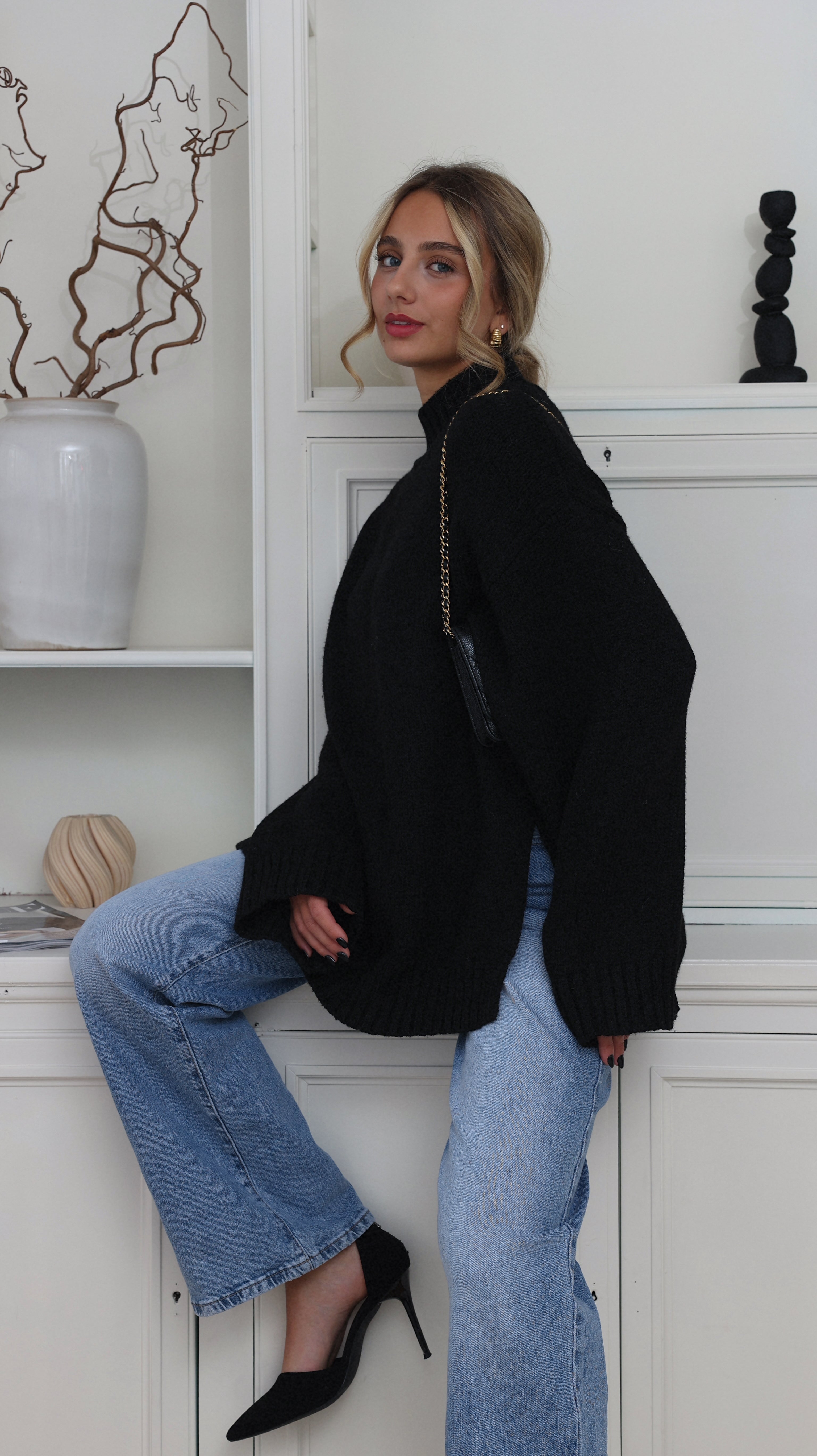 SUÉTER ZORA - NEGRO