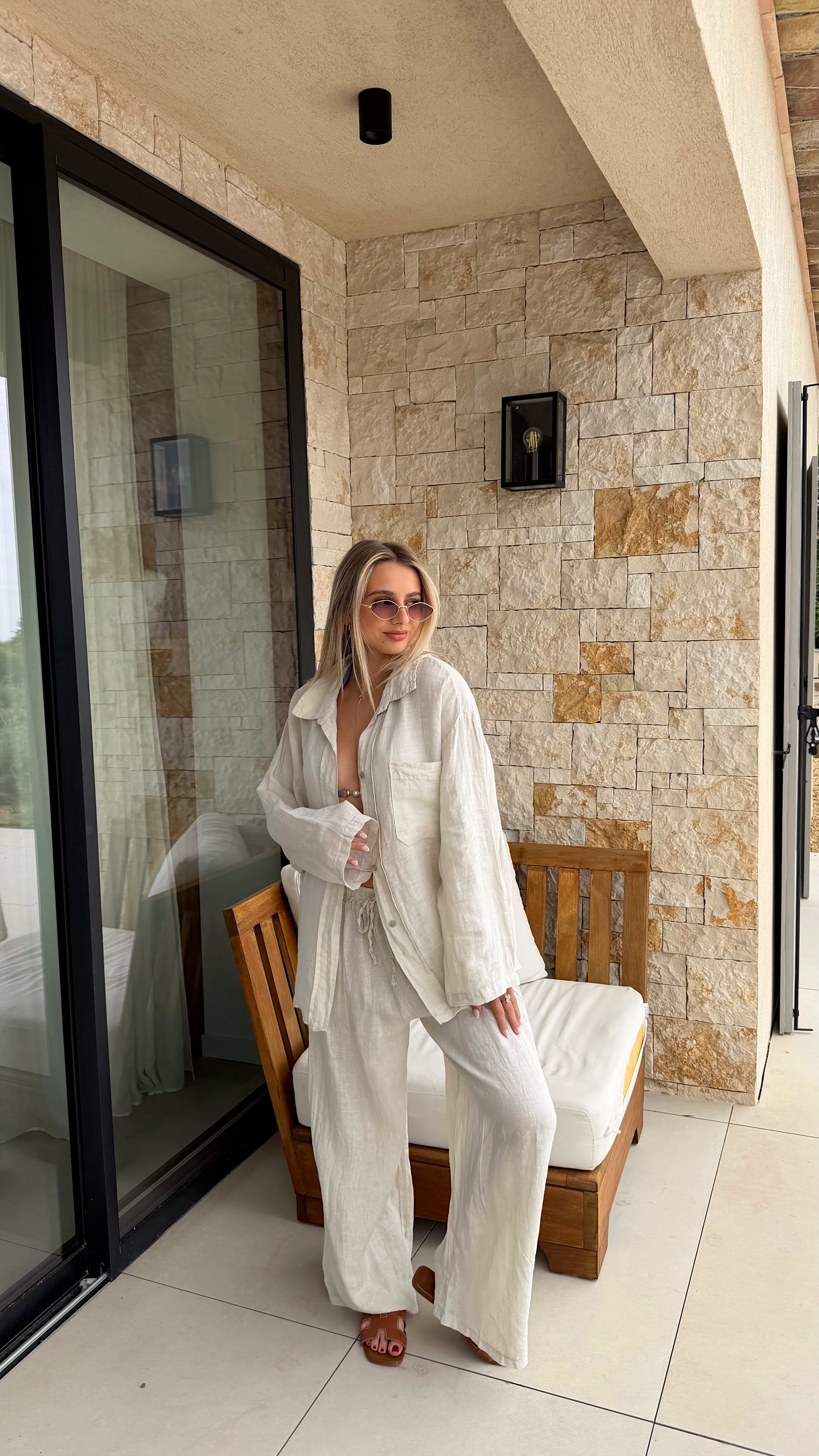 CONJUNTO ELISE - BEIGE