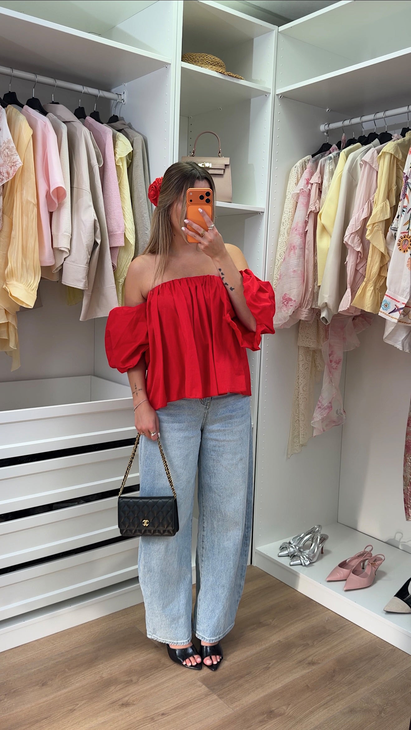 BLUSA DOMI - ROJO
