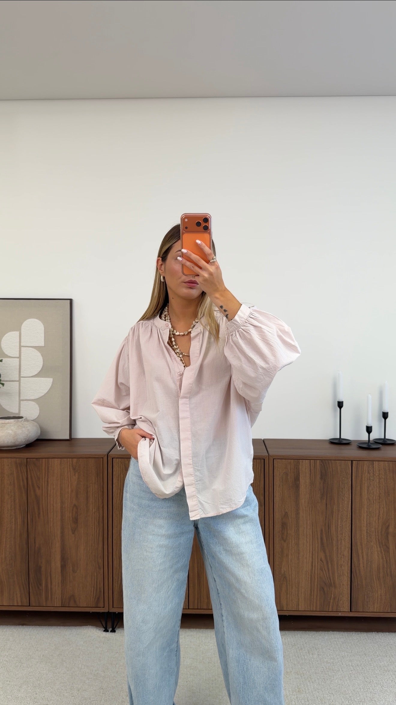 BLUSA CLÉA - ROSA CLARO