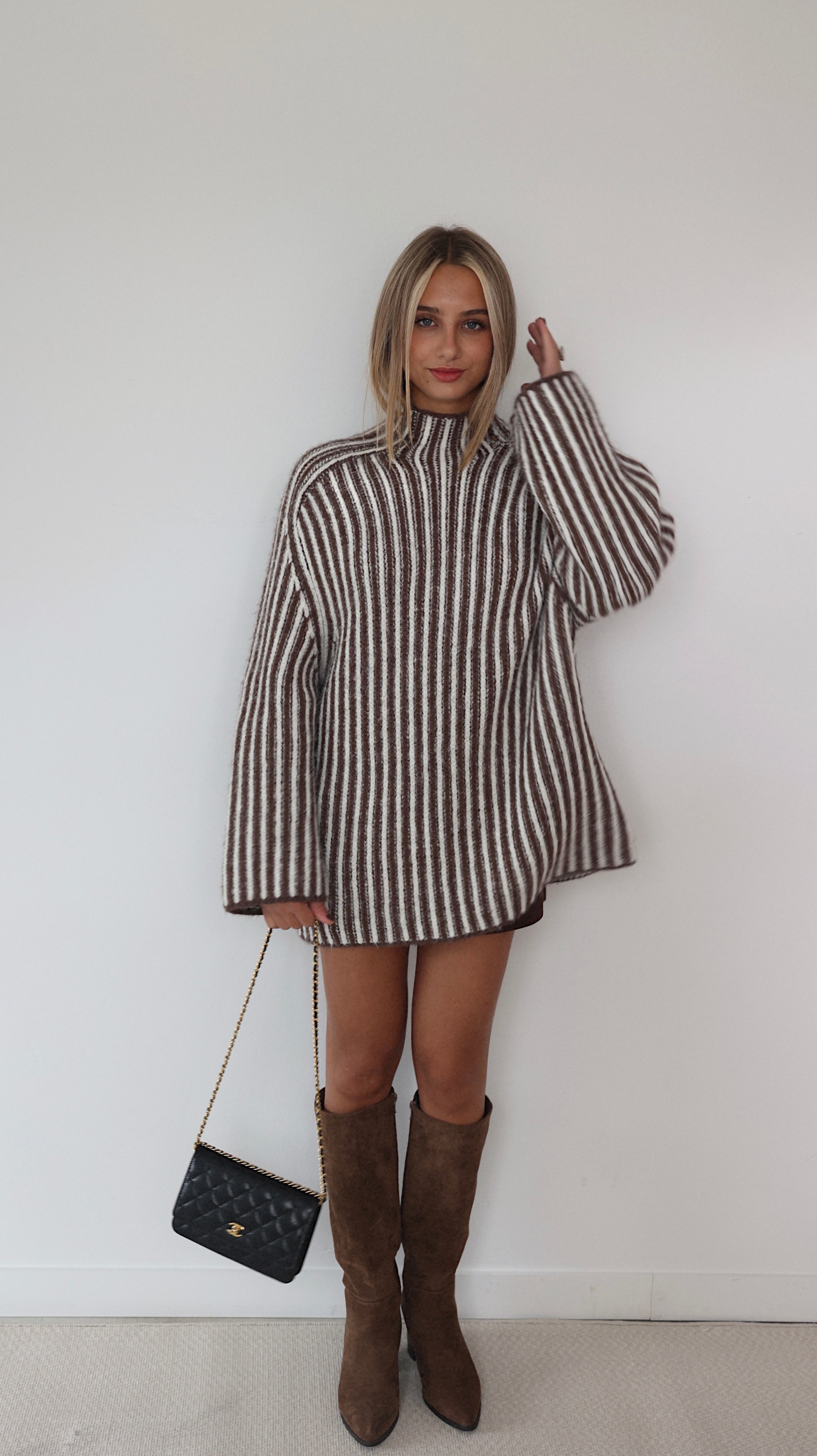 PULL AURÉLIA - MARRON